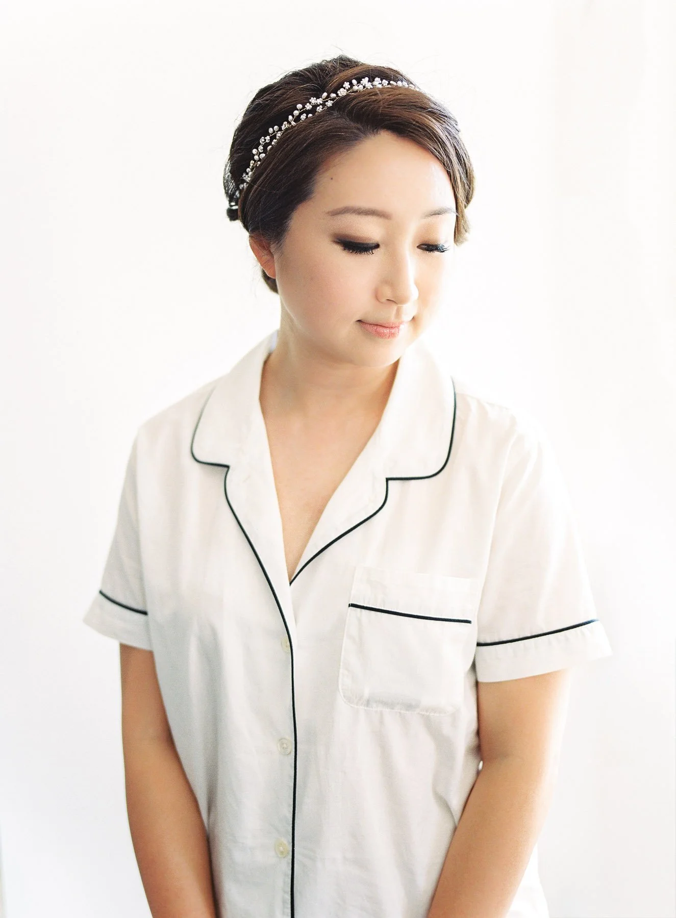 Bride Getting Ready Portrait