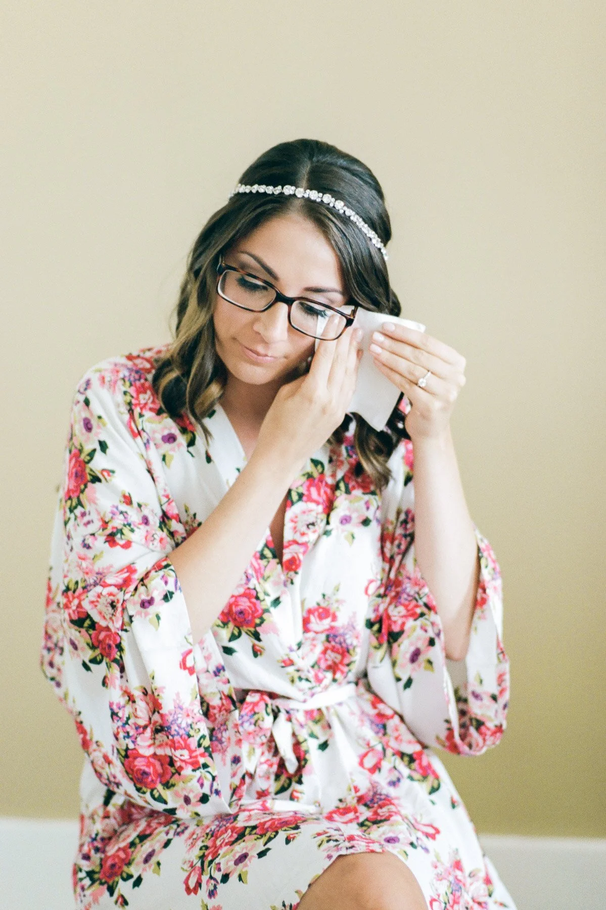 Bride getting ready photo