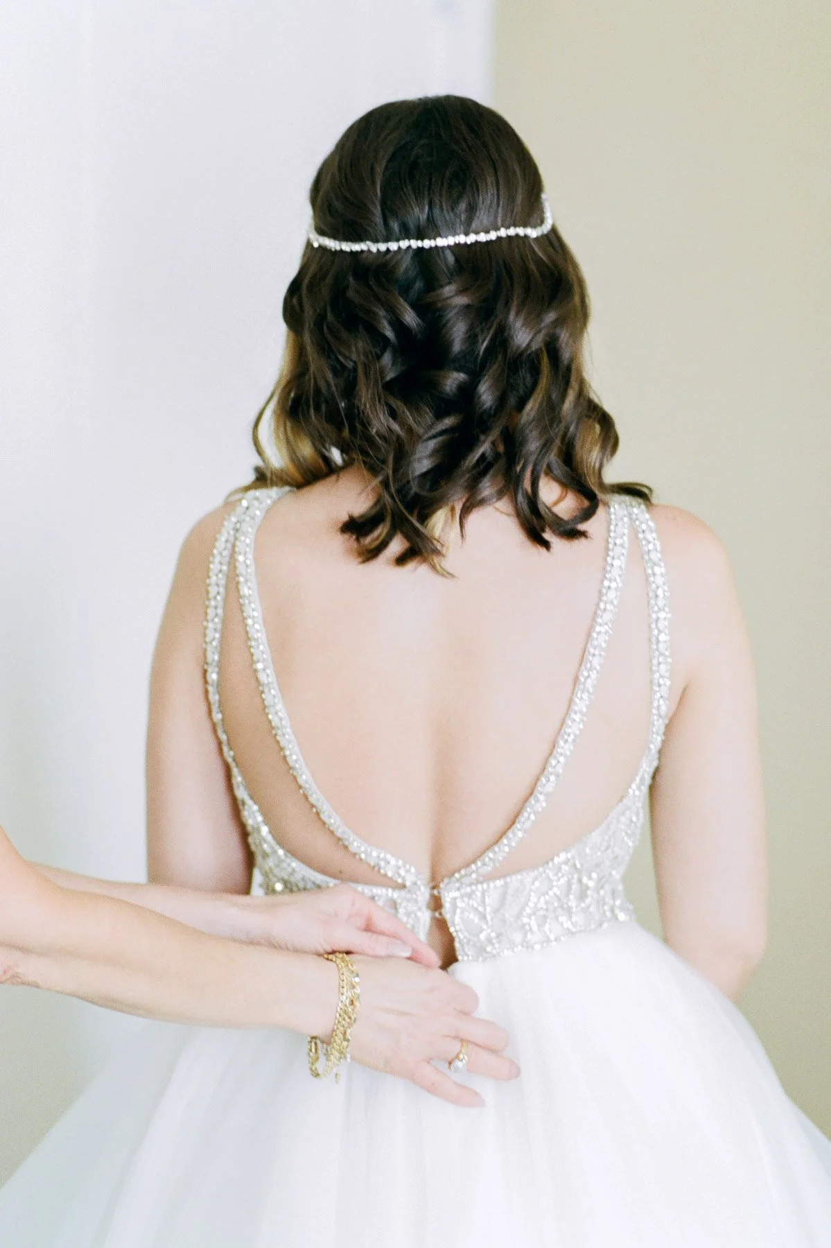 Bride in Hayley Paige