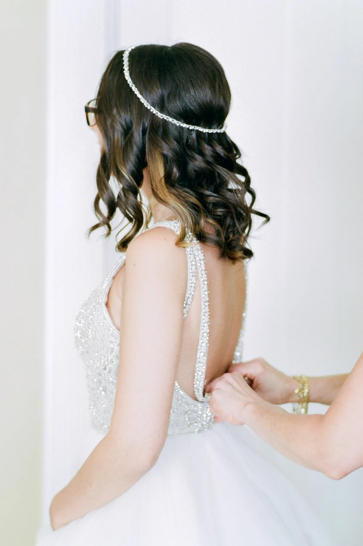 Bride in Hayley Paige
