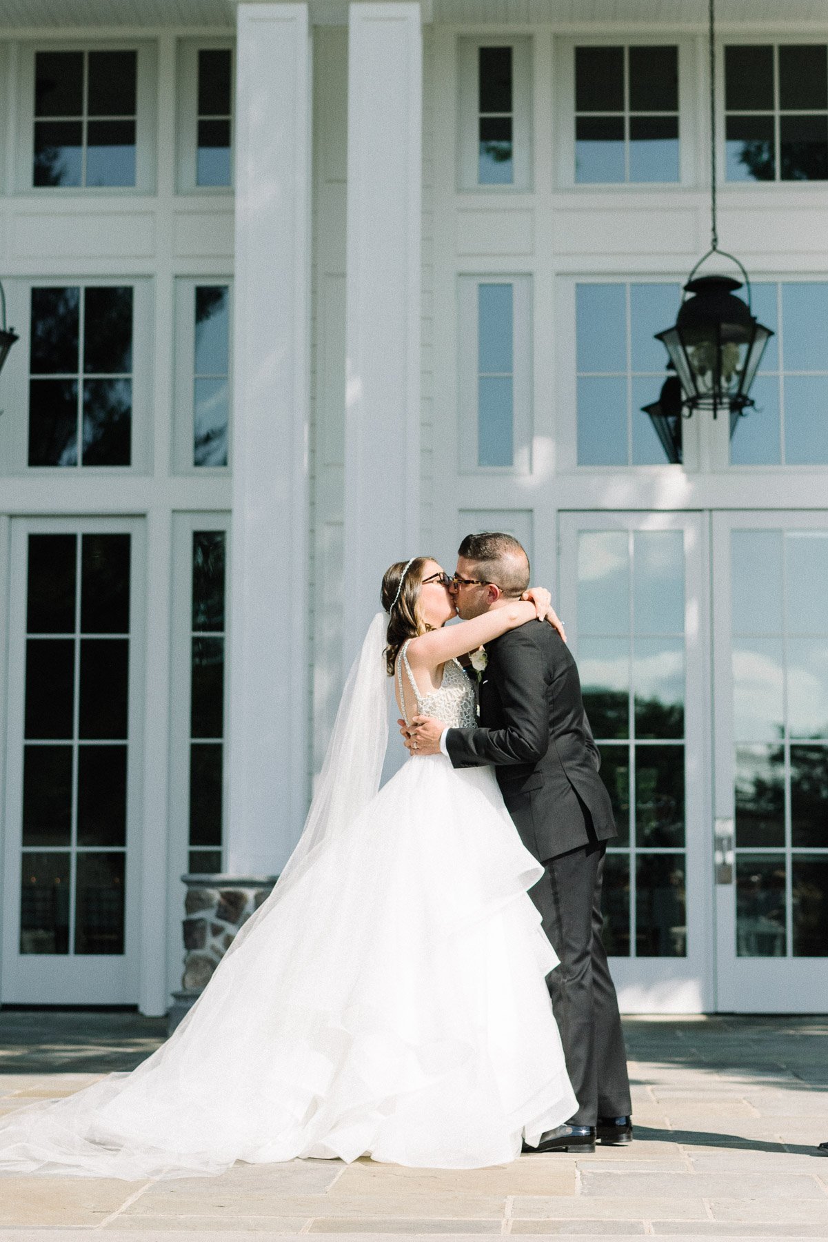 Outdoor ceremony at The Ryland Inn
