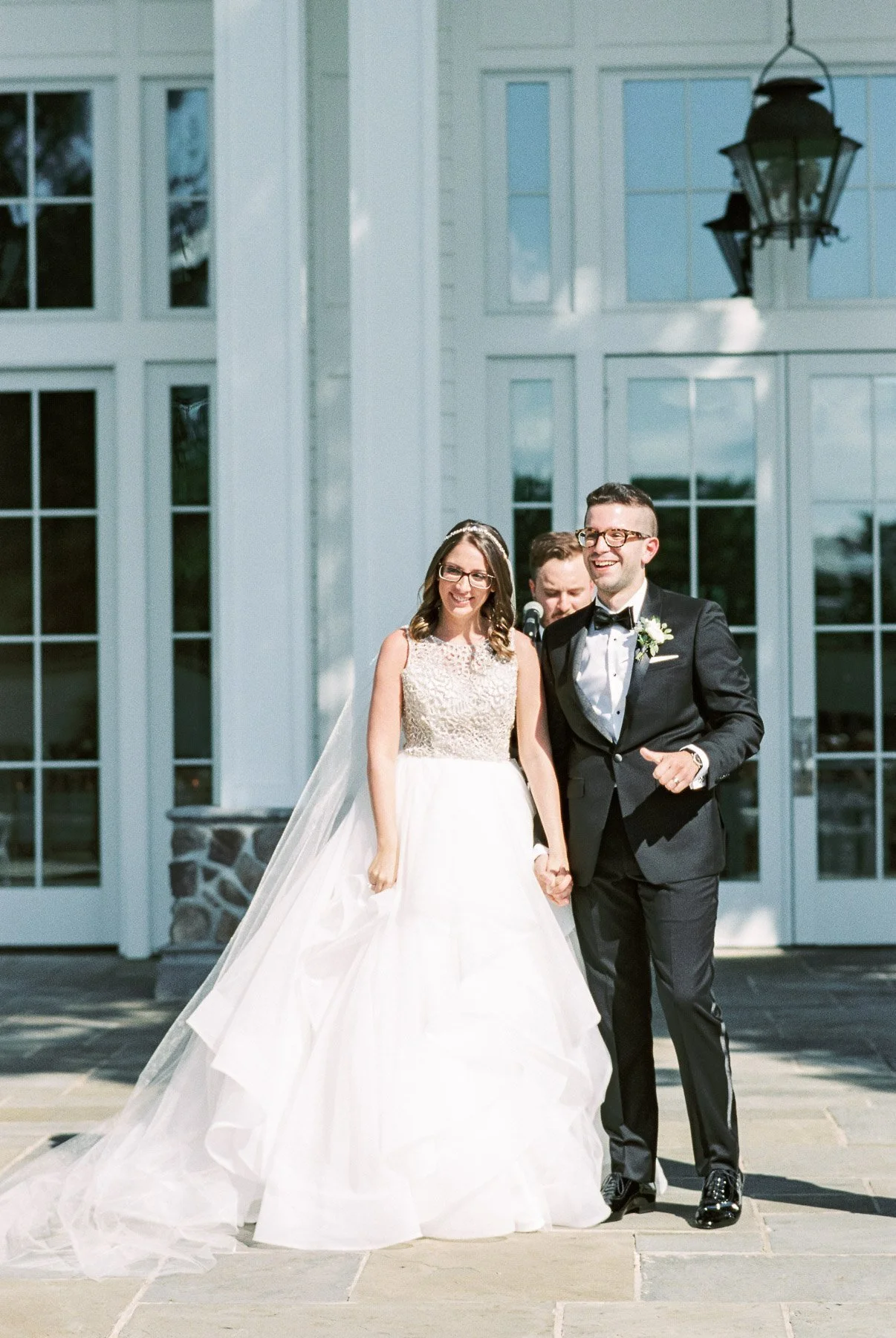 Outdoor ceremony at The Ryland Inn