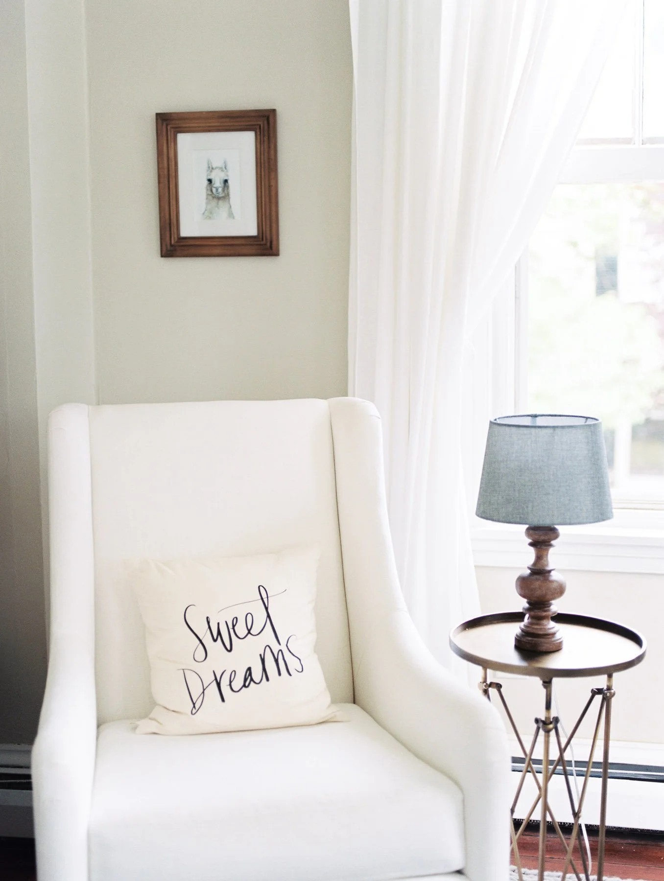 PCB Home Pillow in Nursery 