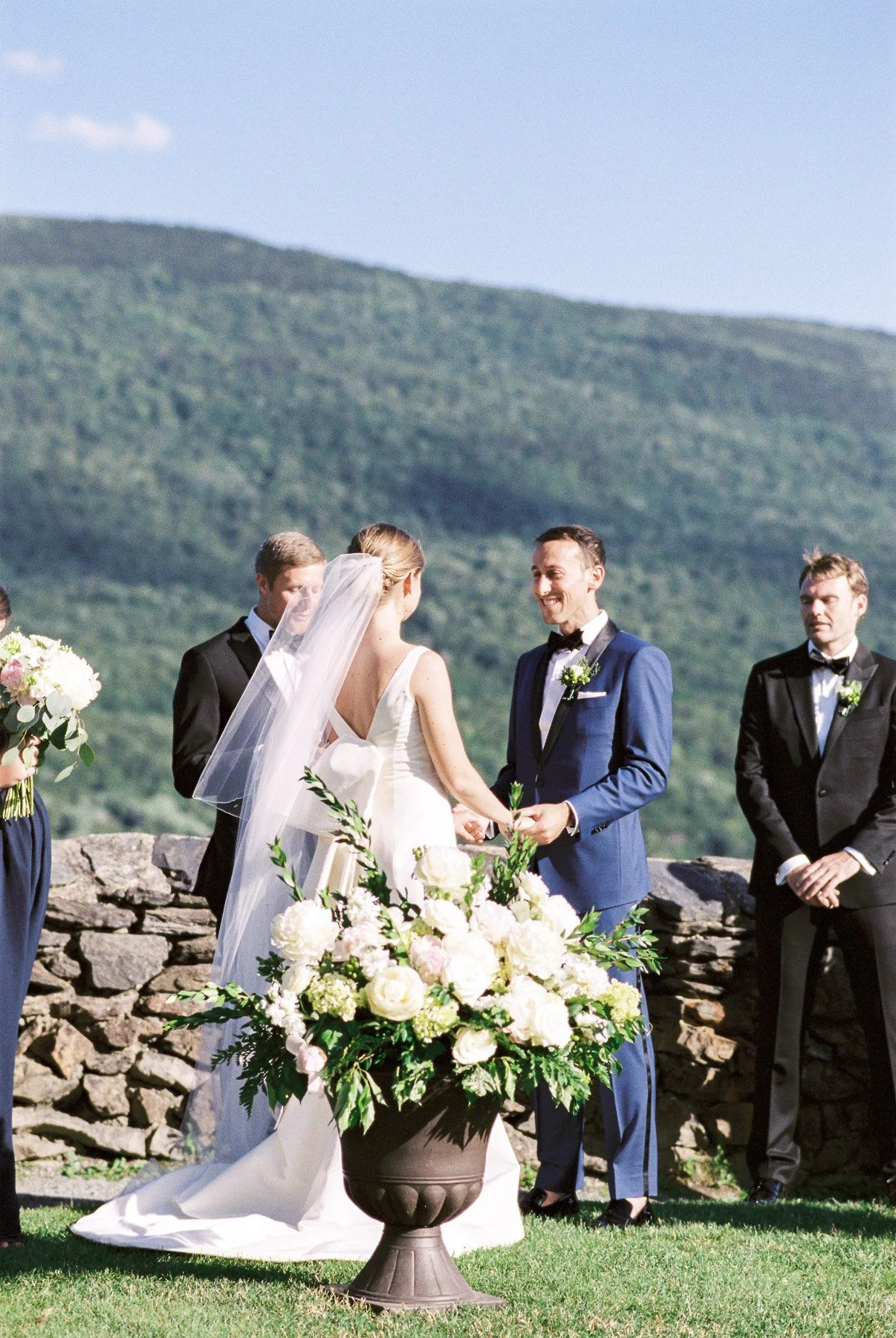 Manchester Vermont Wedding Hildene Estate Ceremony