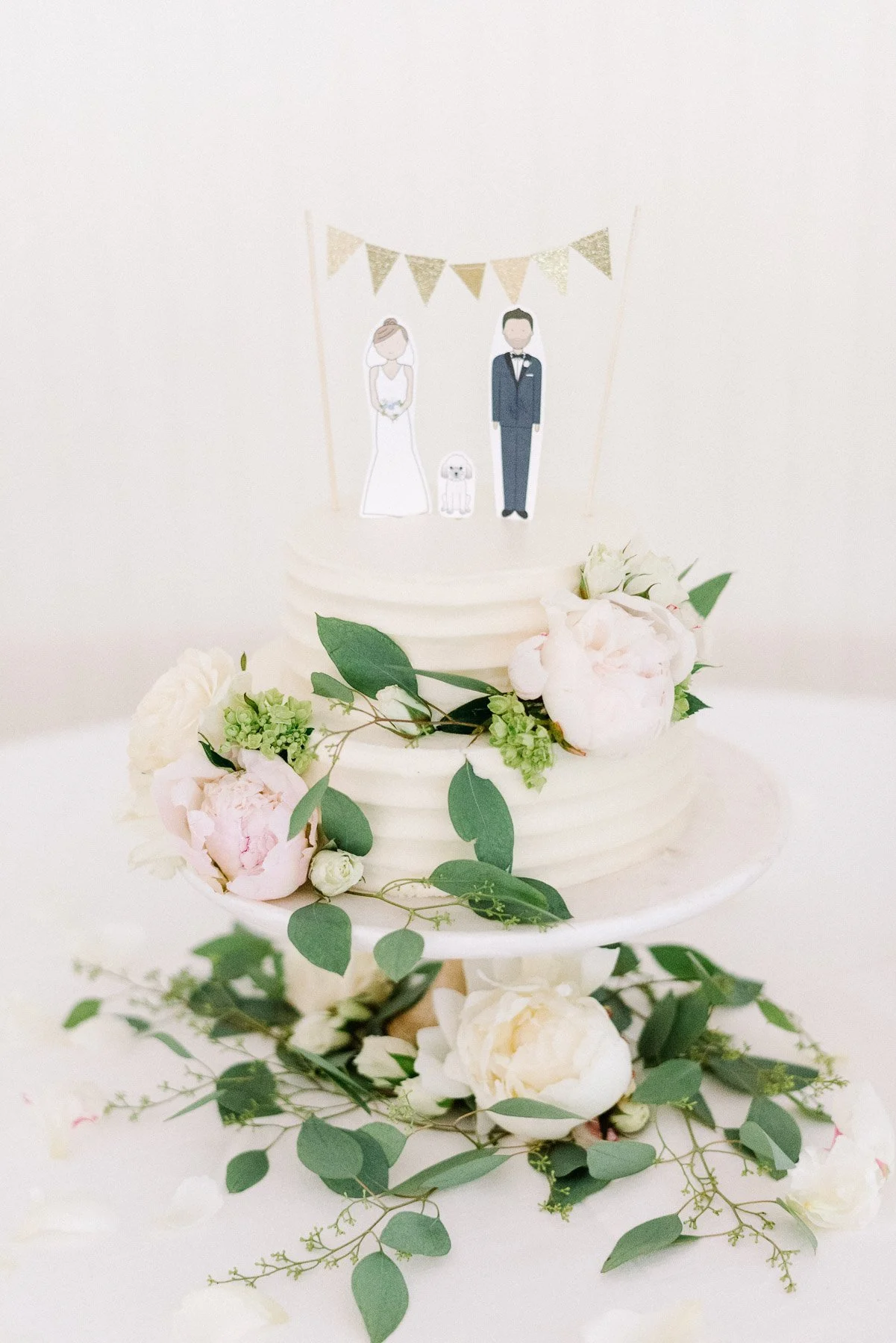 Manchester Vermont Wedding Hildene Estate Reception Tent Cake
