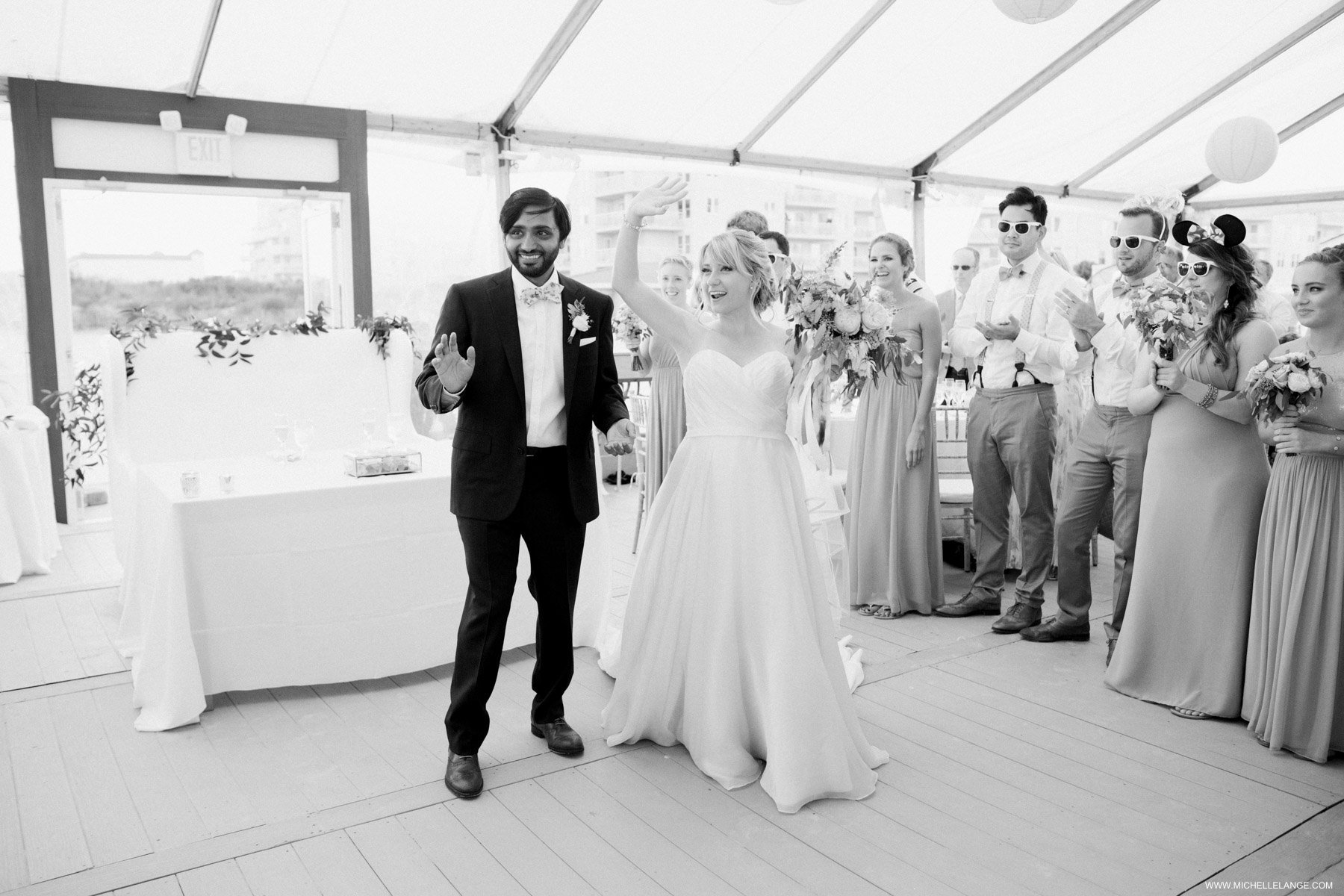 NJ Wedding Photographer at Cape May NJ Hotel Icona Diamond Beach