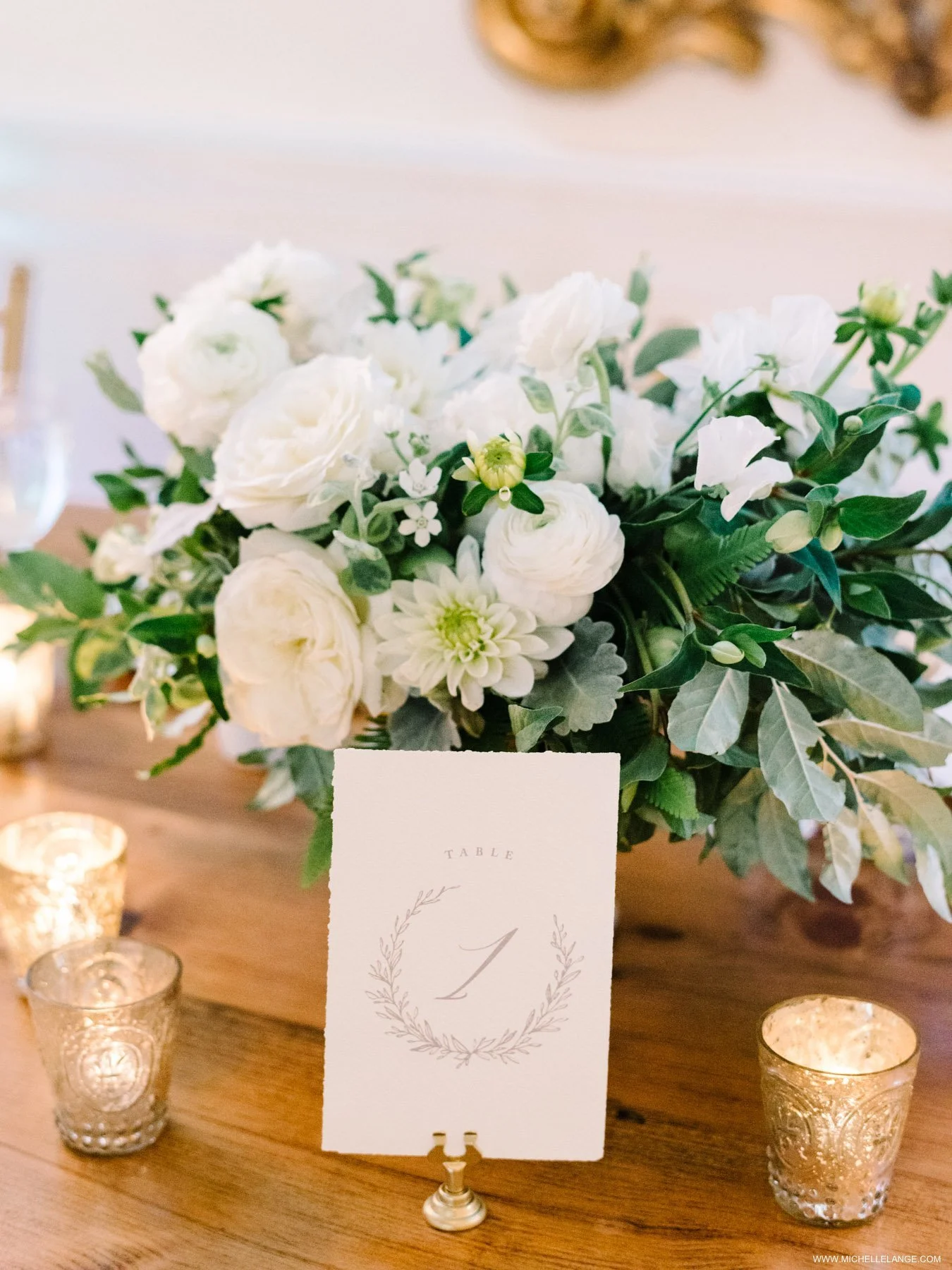 NYC Wedding Photographer with Ava Flora Floral Design and Linen and Leaf Calligraphy