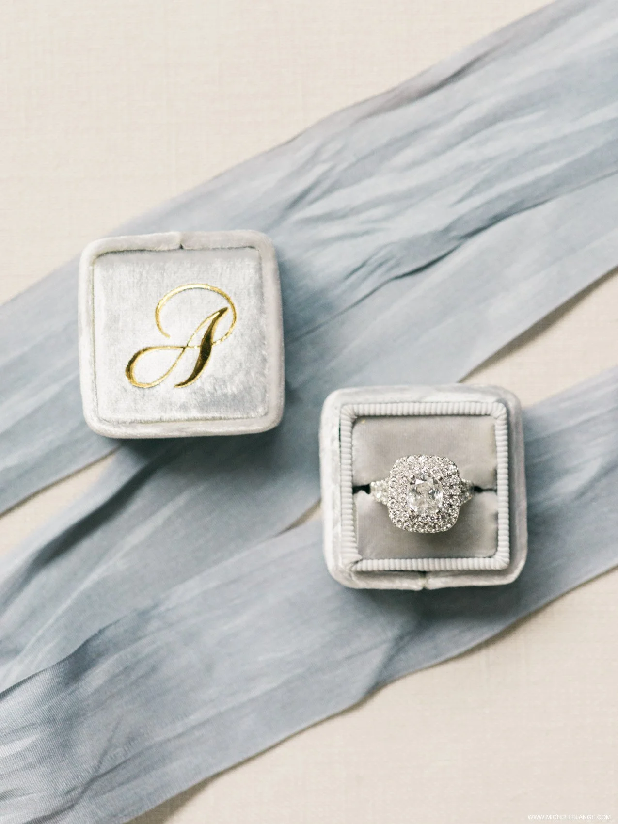 NY Wedding Photographer with Linen and Leaf Invitations