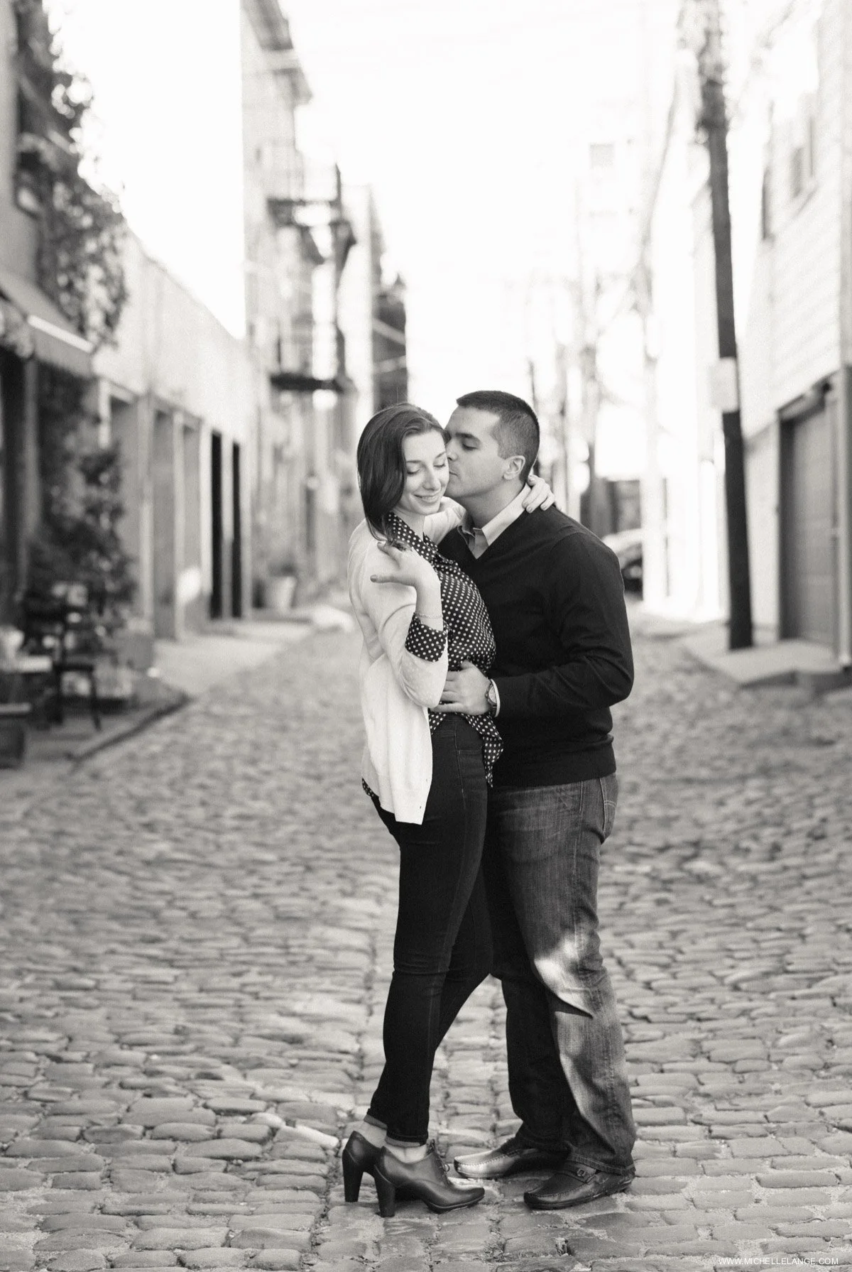 Hoboken Waterfront New Jersey Engagement