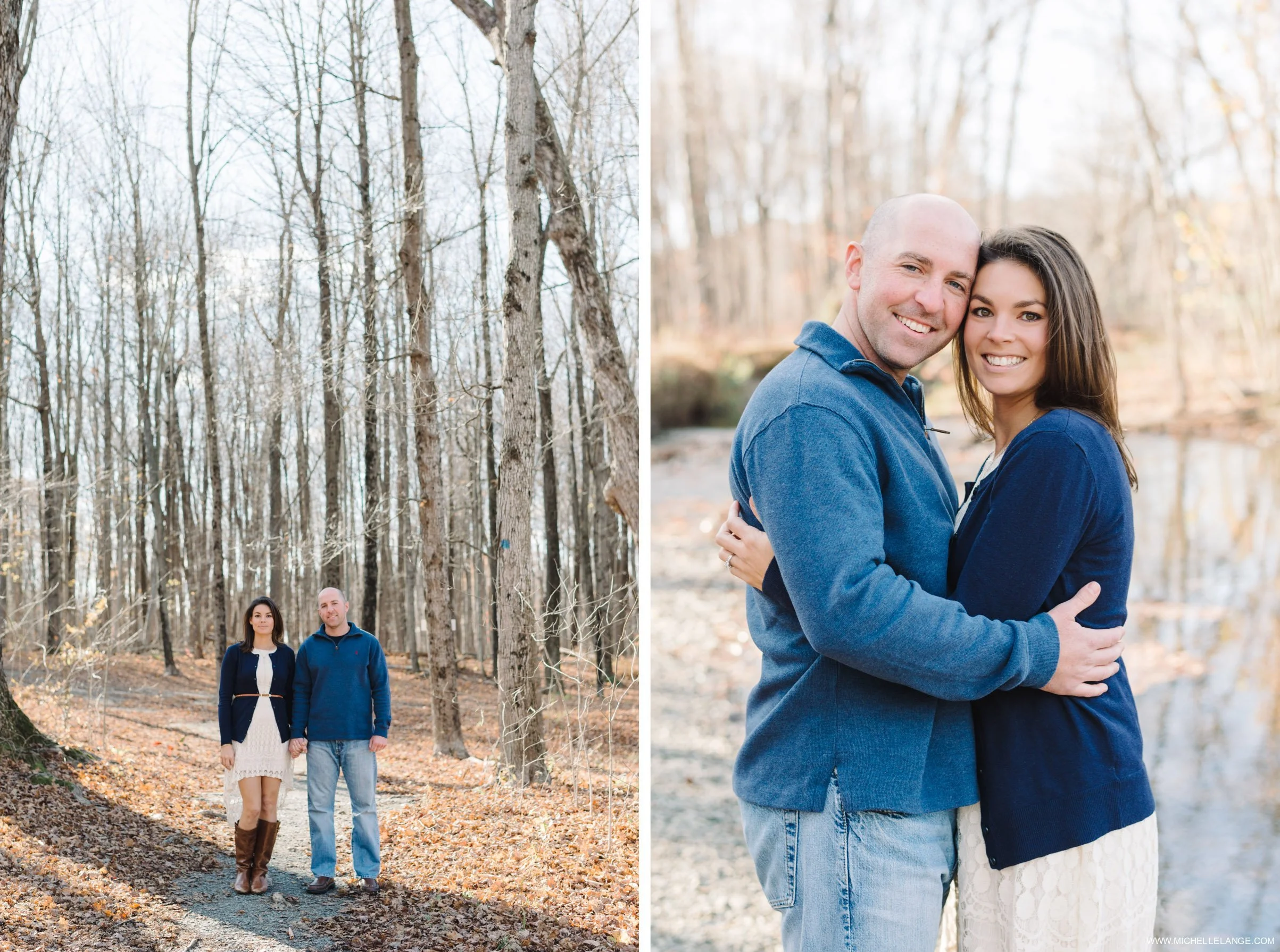 Rustic Fall Engagement in New York