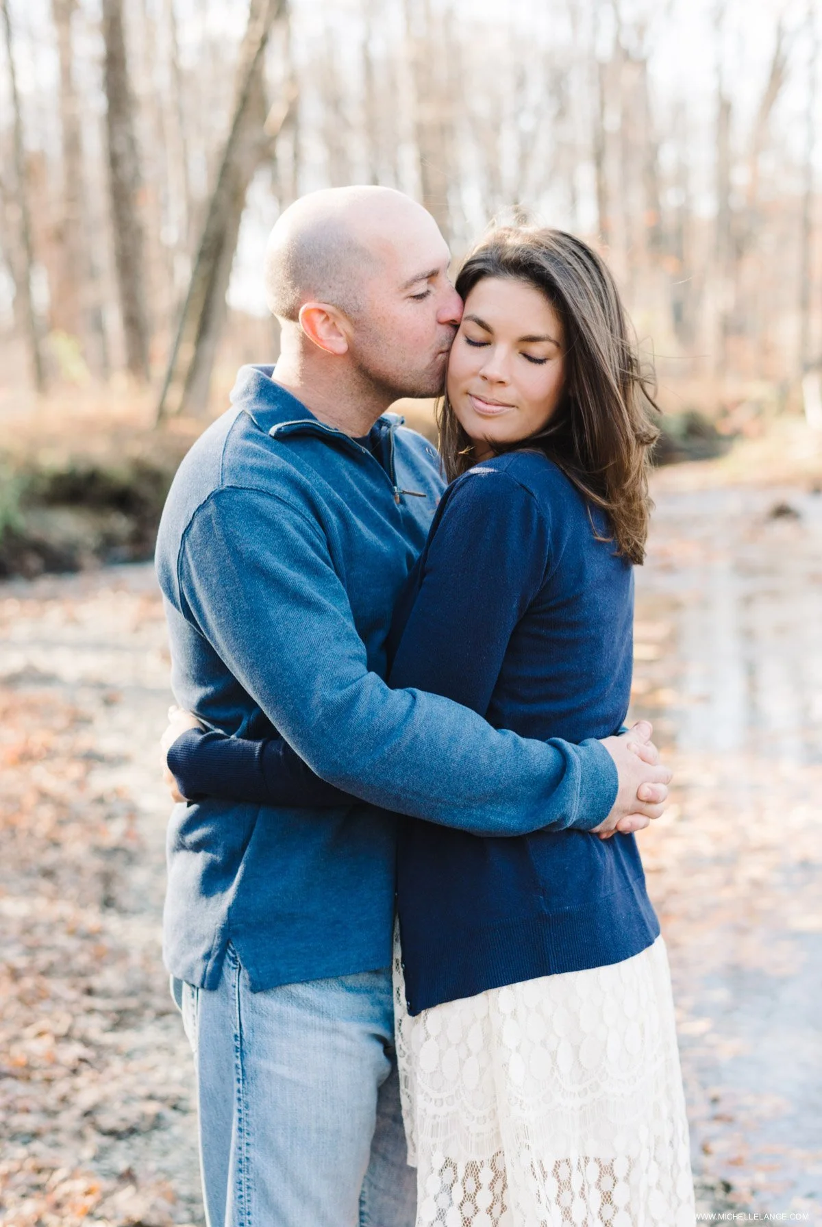 Rustic Fall Engagement in New York