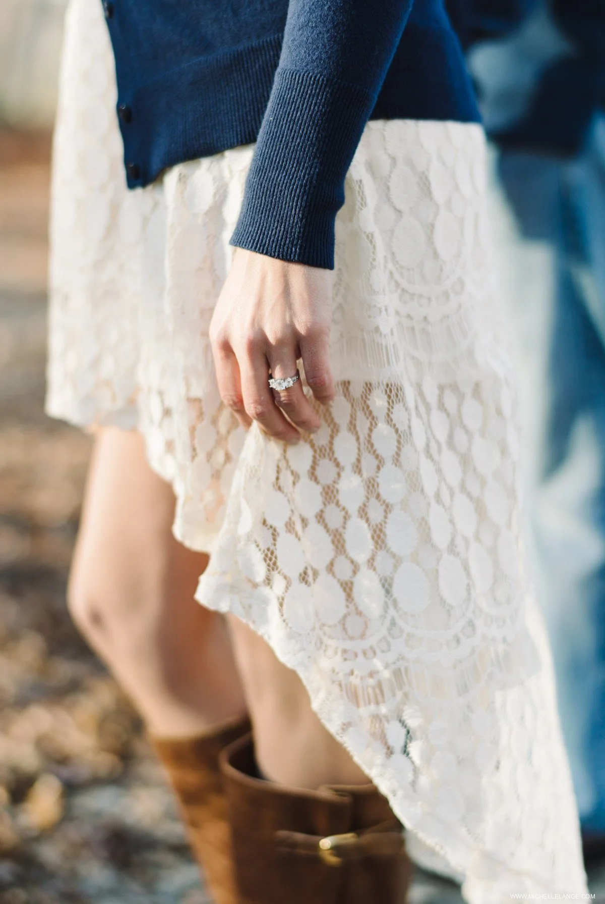 Rustic Fall Engagement in New York