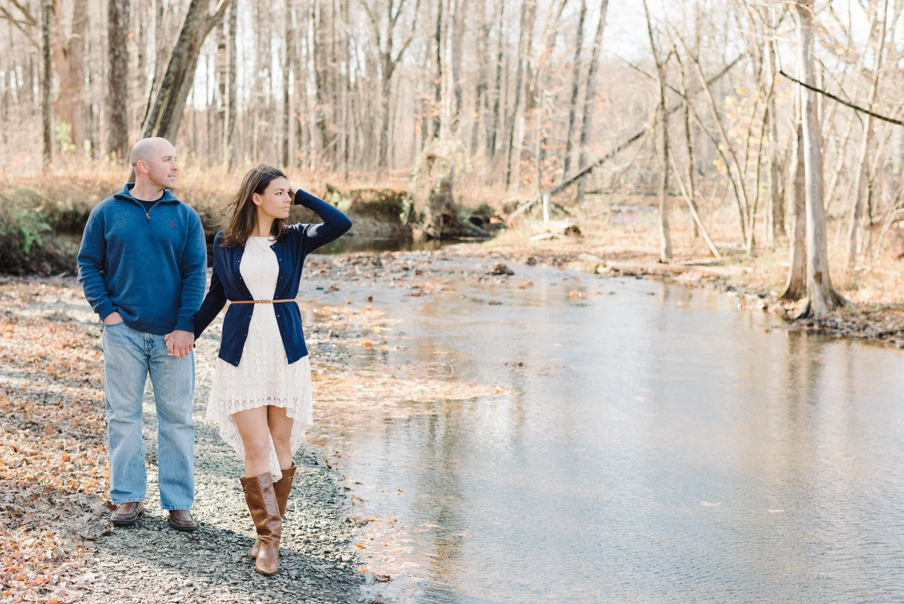 Rustic Fall Engagement in New York