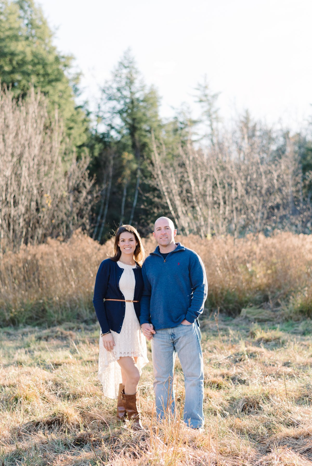 Rustic Fall Engagement in New York