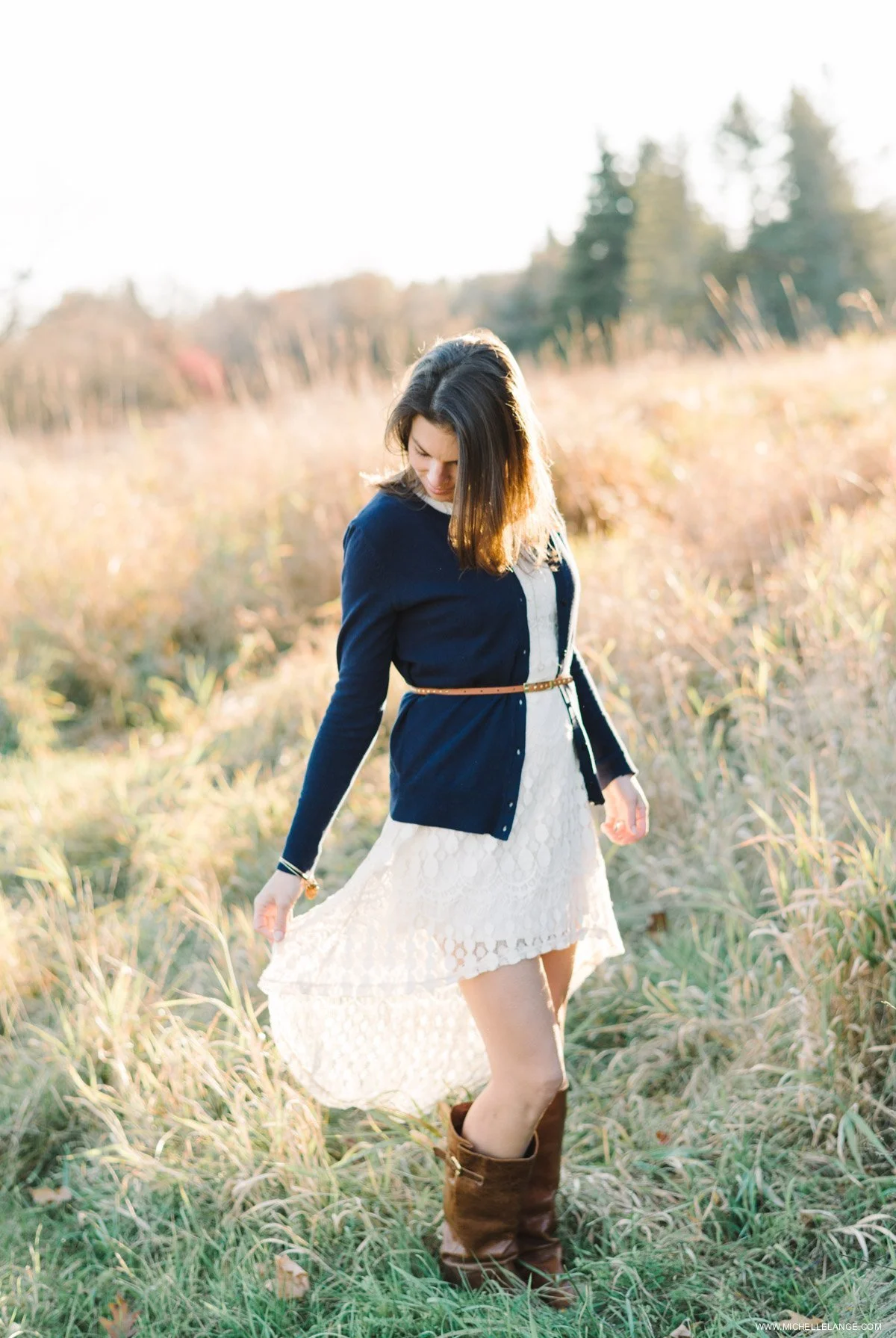 Rustic Fall Engagement in New York