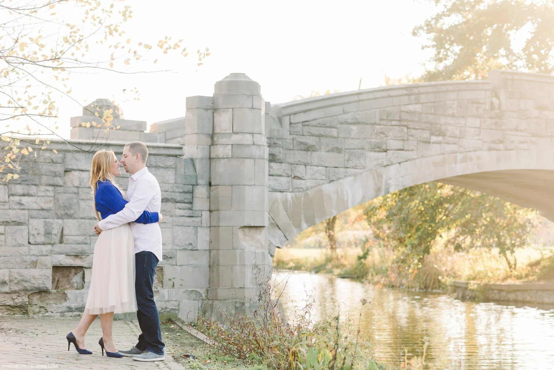 Fall Verona Park Engagement 