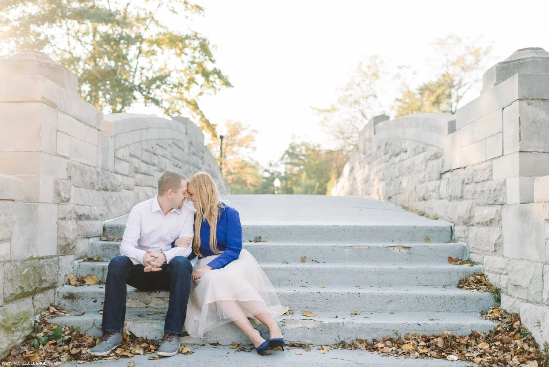 Fall Verona Park Engagement 