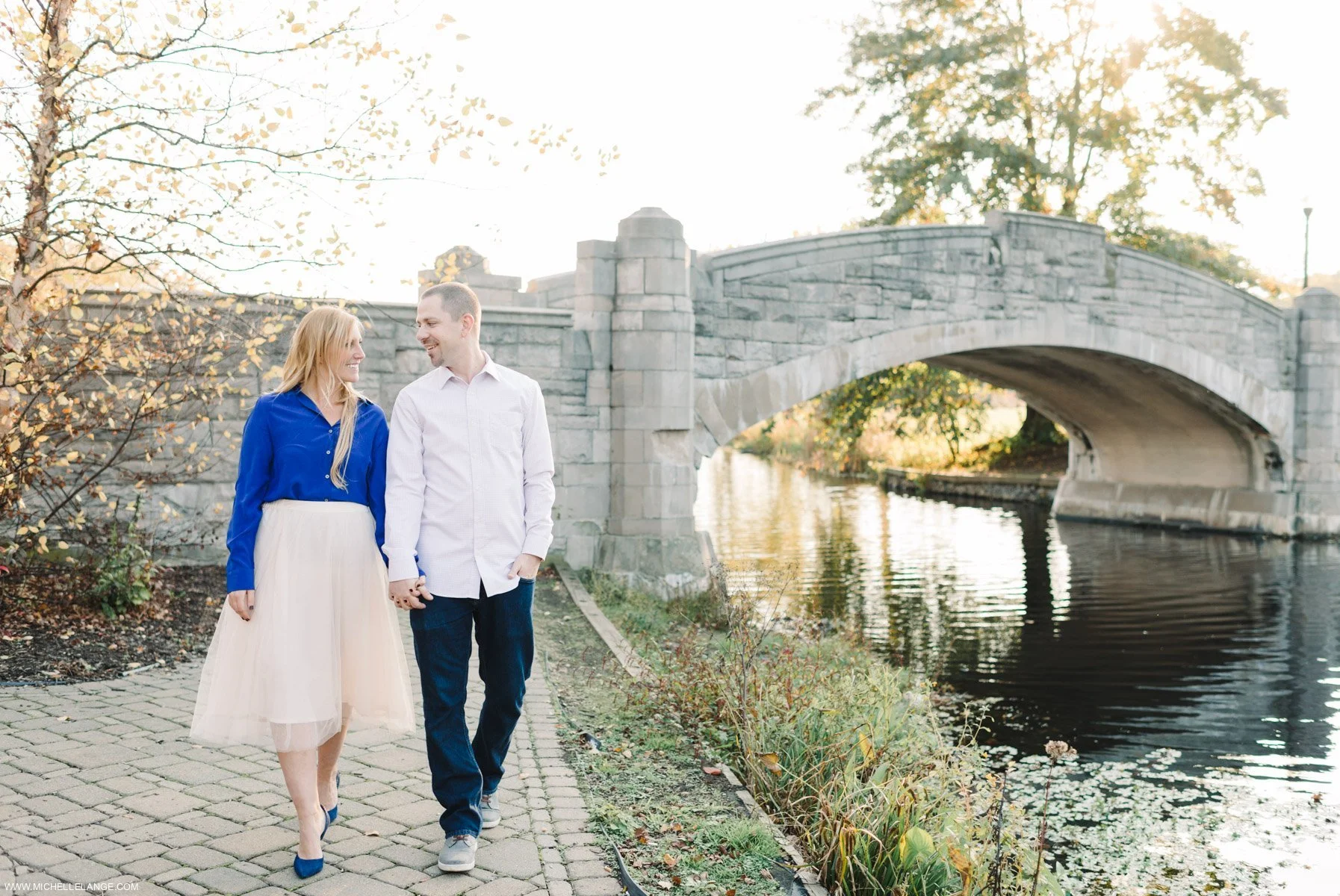 Fall Verona Park Engagement 