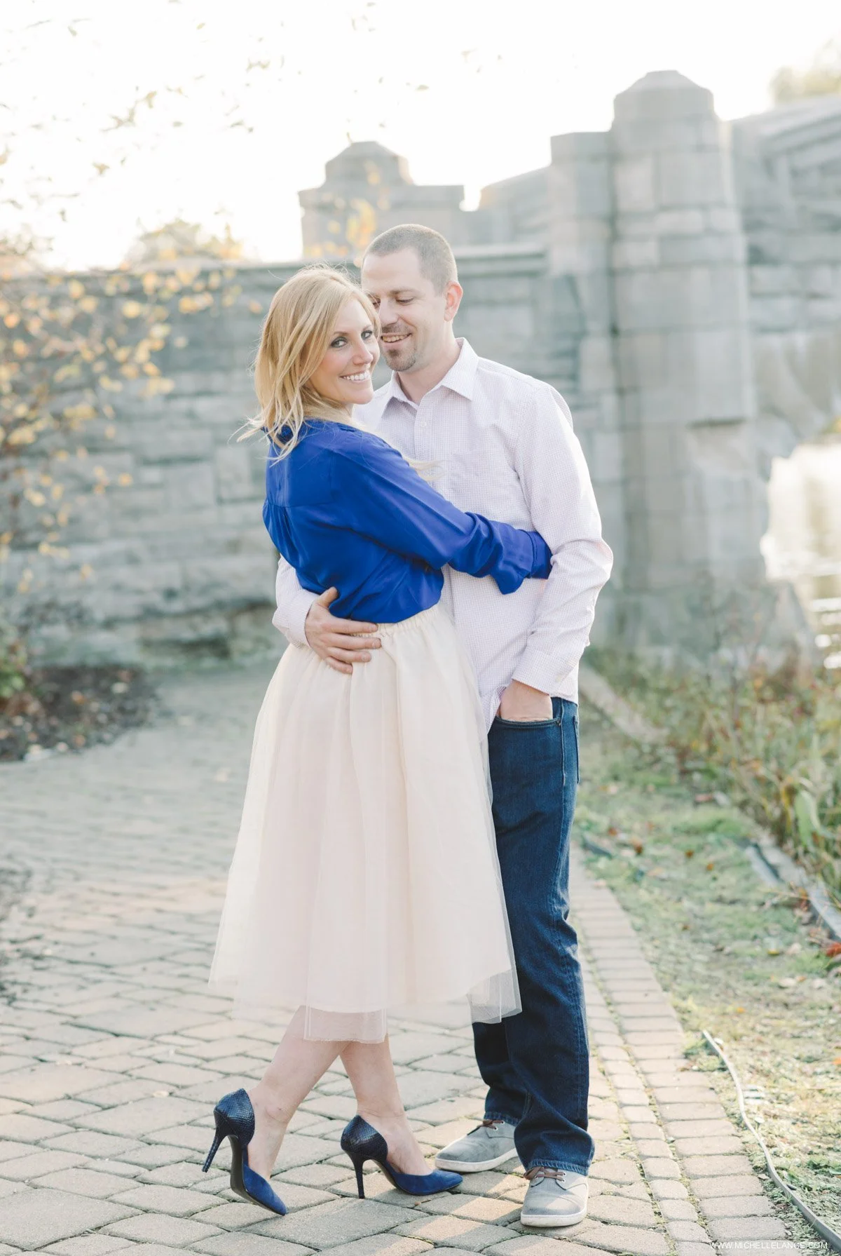 Fall Verona Park Engagement 