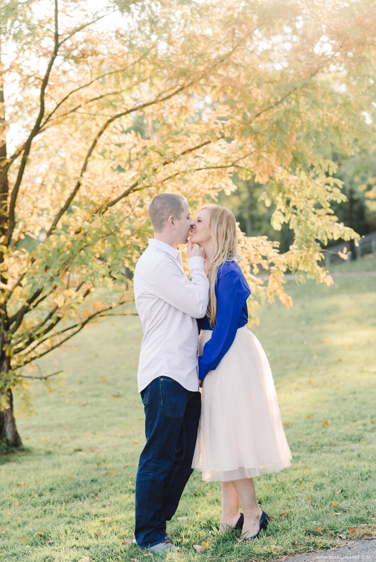 Fall Verona Park Engagement 