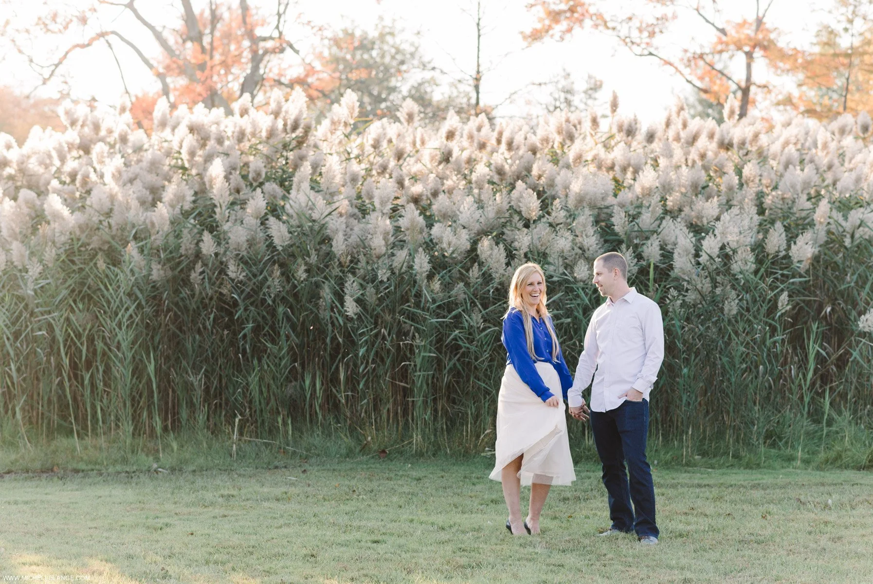 Fall Verona Park Engagement 