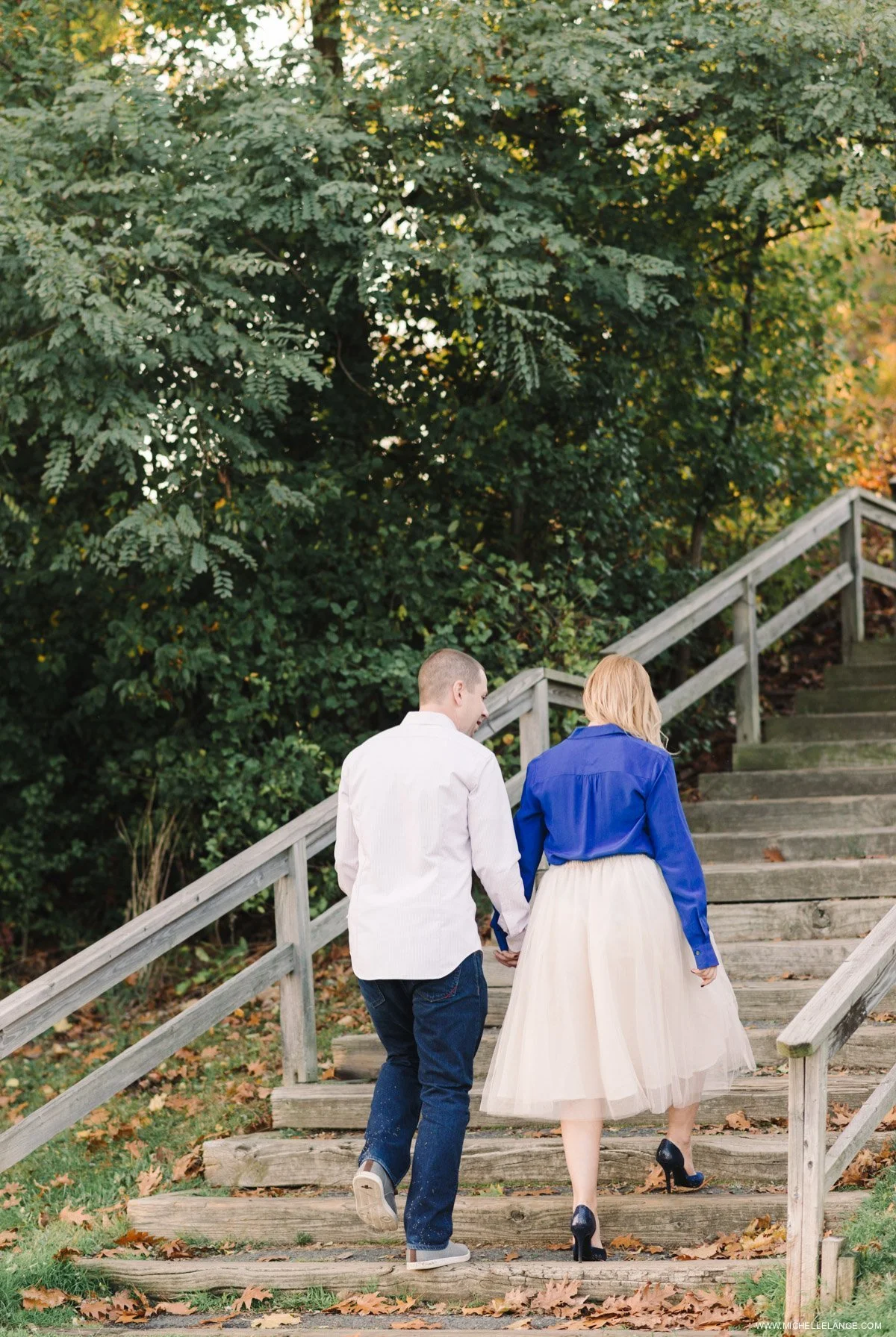 Fall Verona Park Engagement 