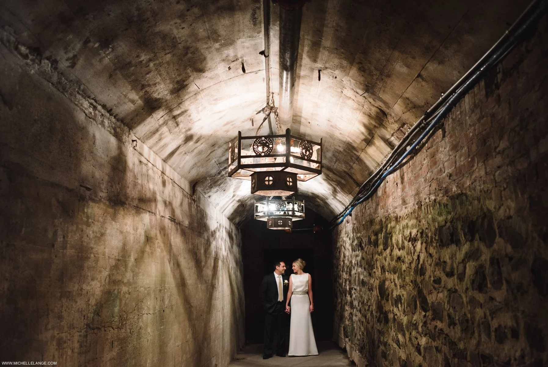 Wine Cellar at Brotherhood Winery Wedding