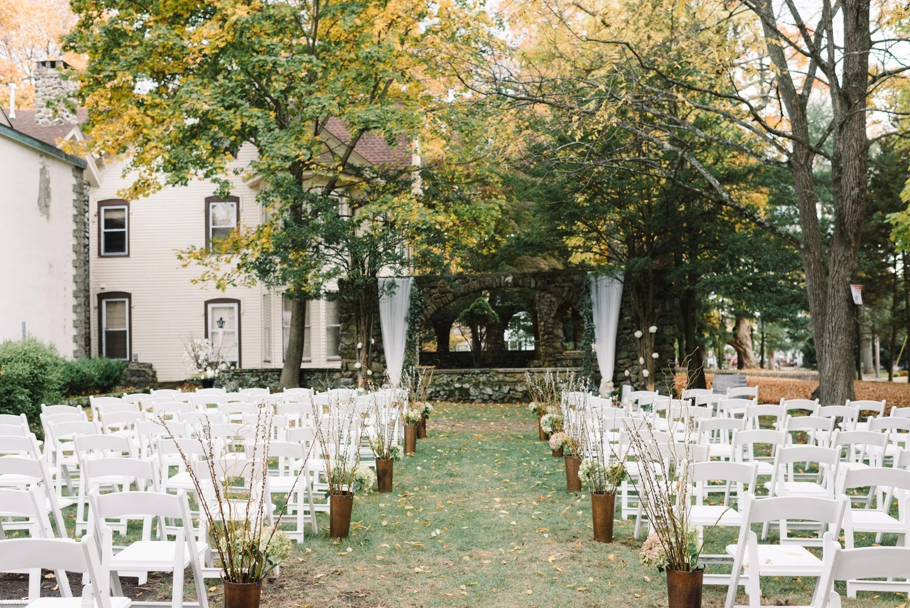 Ceremony Brotherhood Winery Wedding