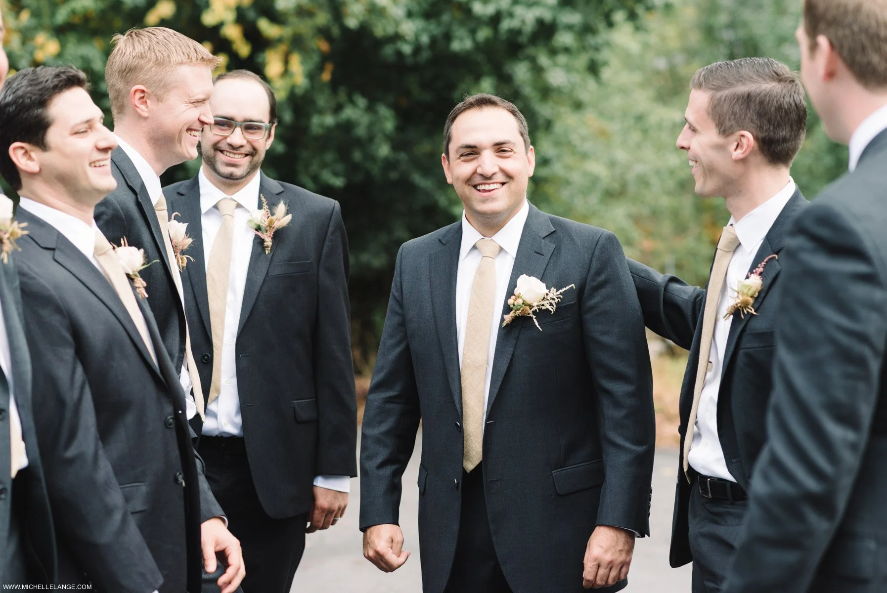 Groomsmen Brotherhood Winery Wedding
