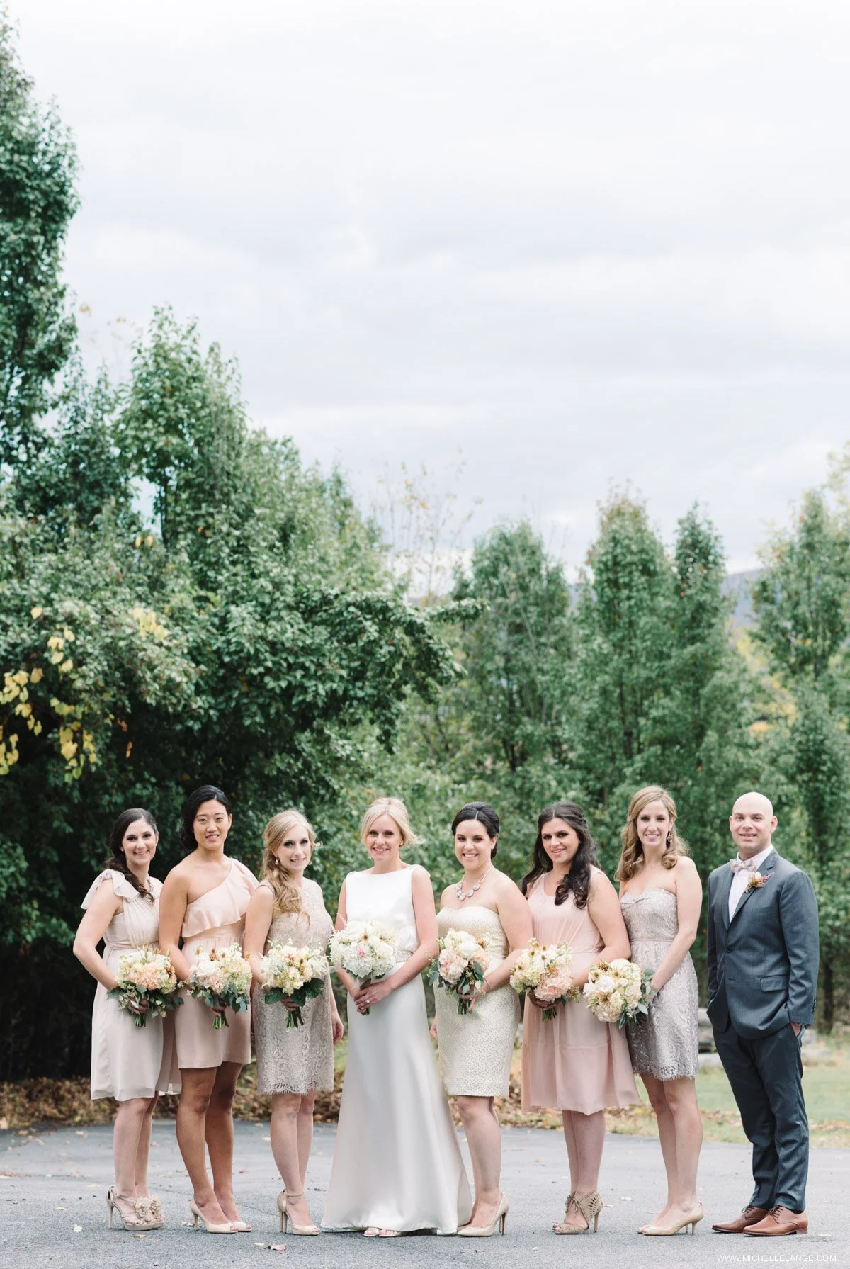Bridesmaids Brotherhood Winery Wedding