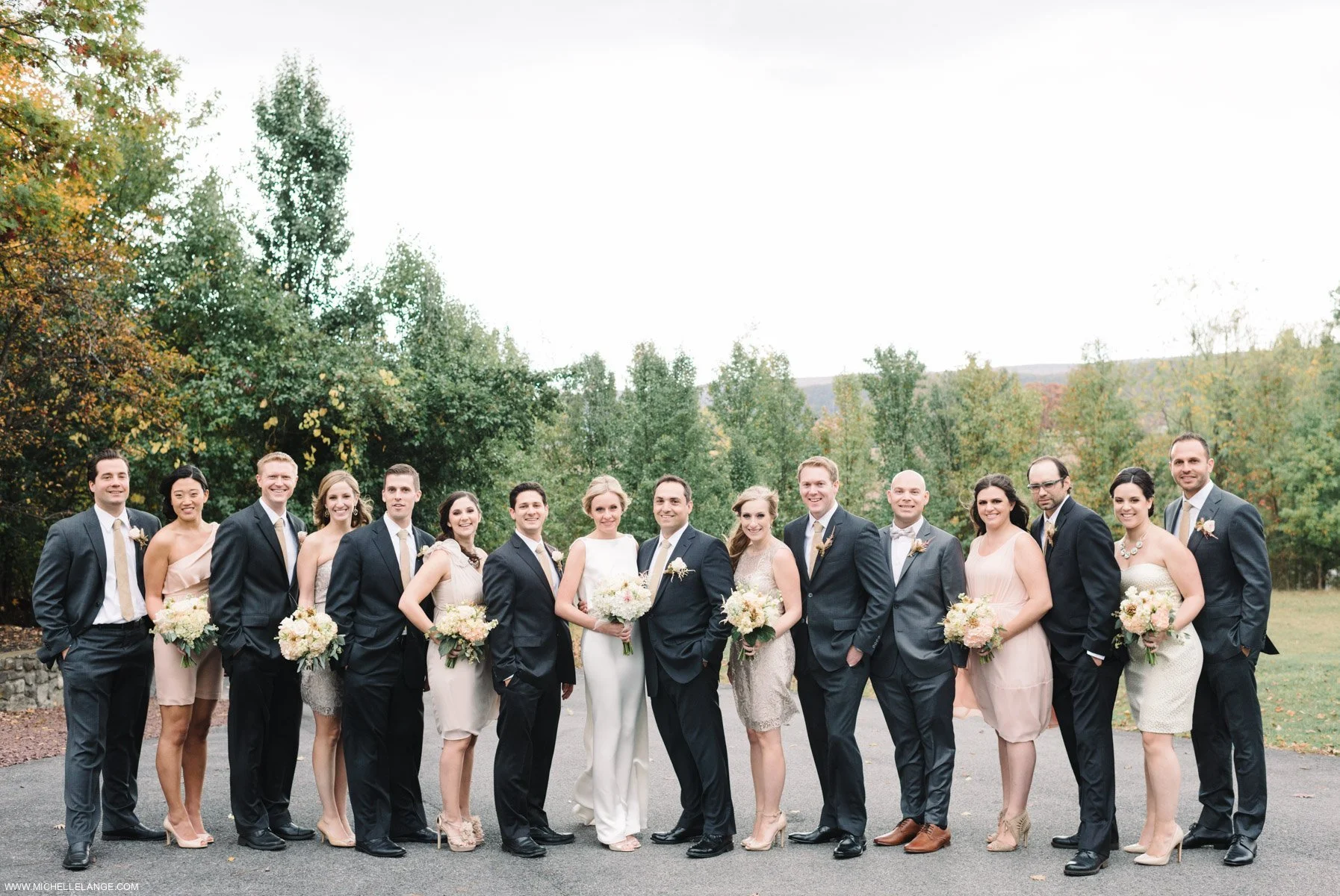 Bridal Party Brotherhood Winery Wedding