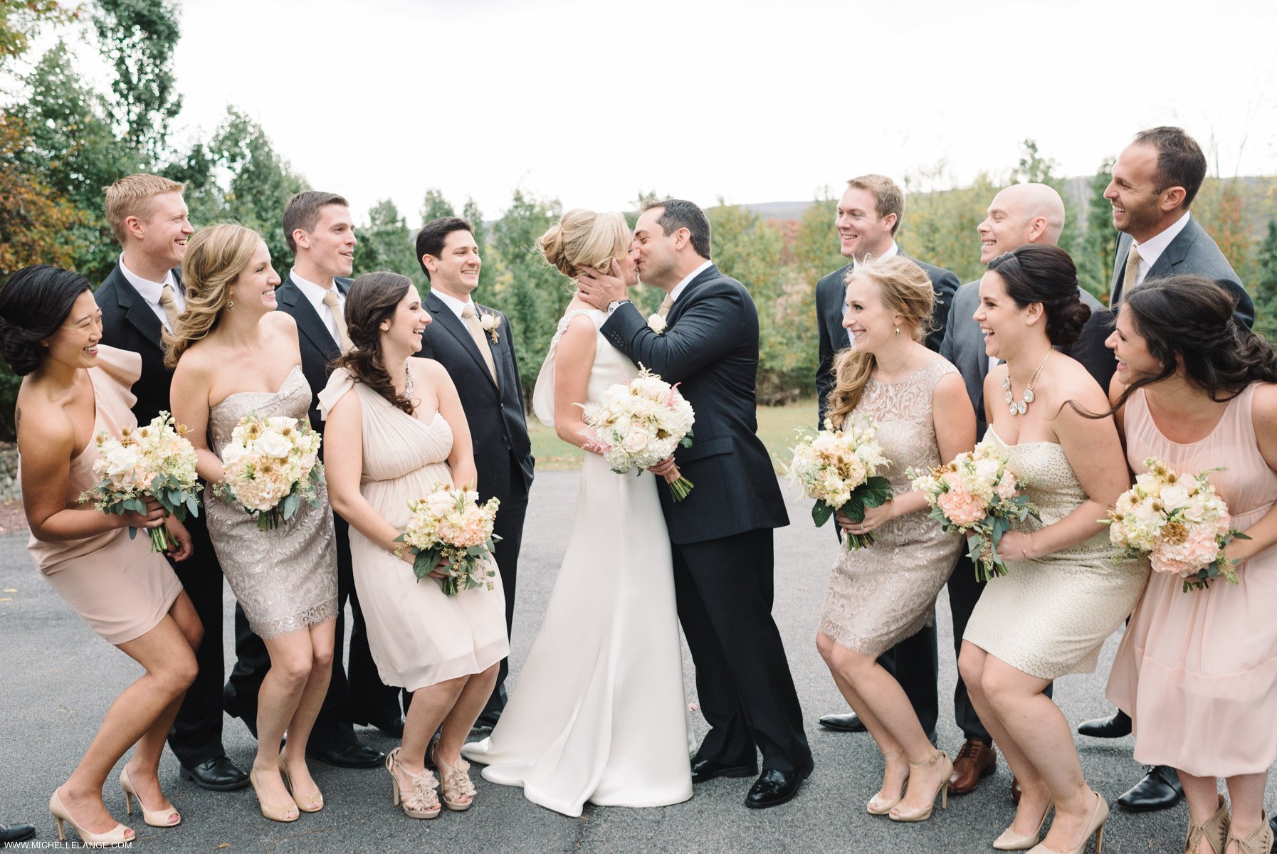 Bridal Party Brotherhood Winery Wedding