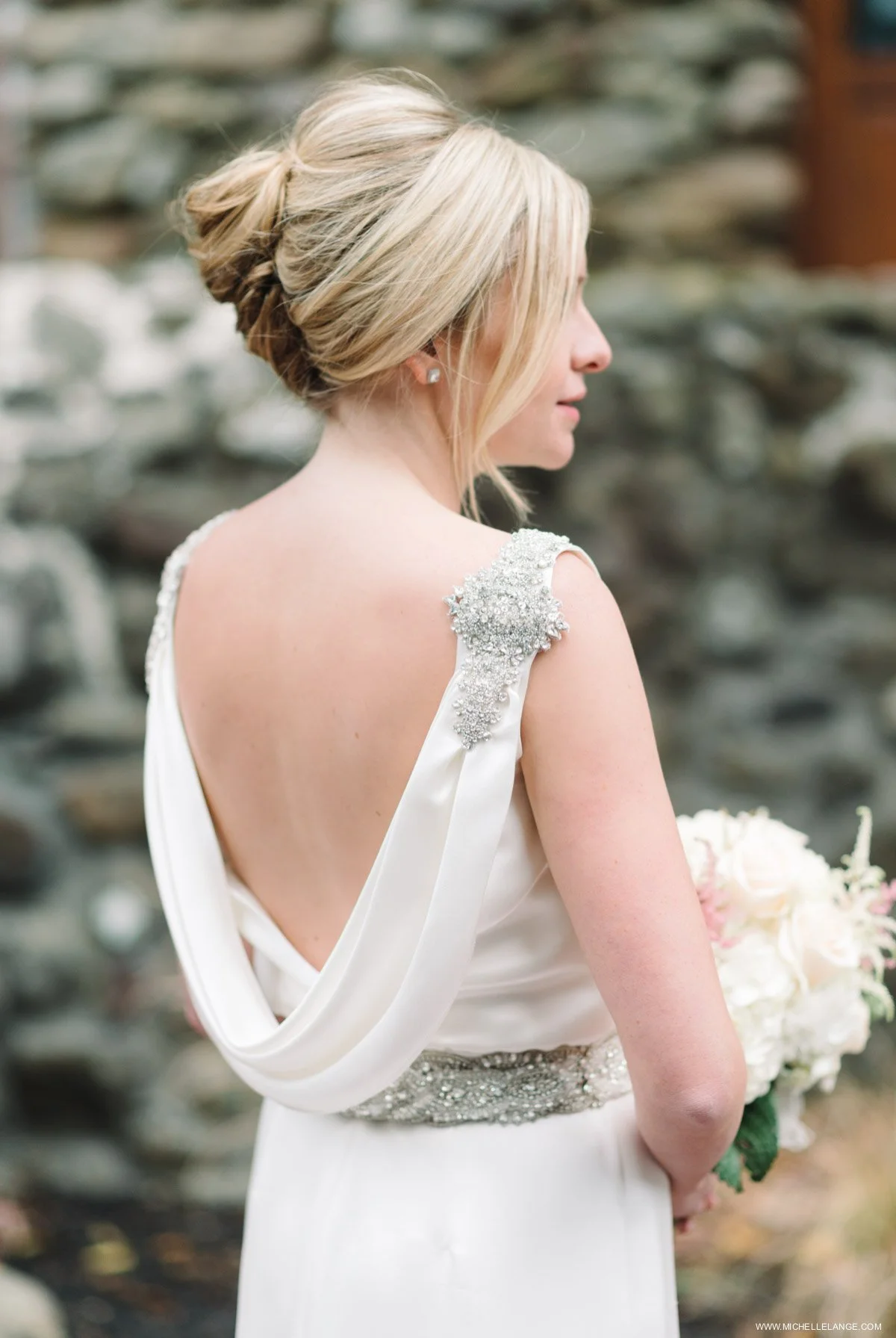 Caroline DeVillo Dress Brotherhood Winery Wedding