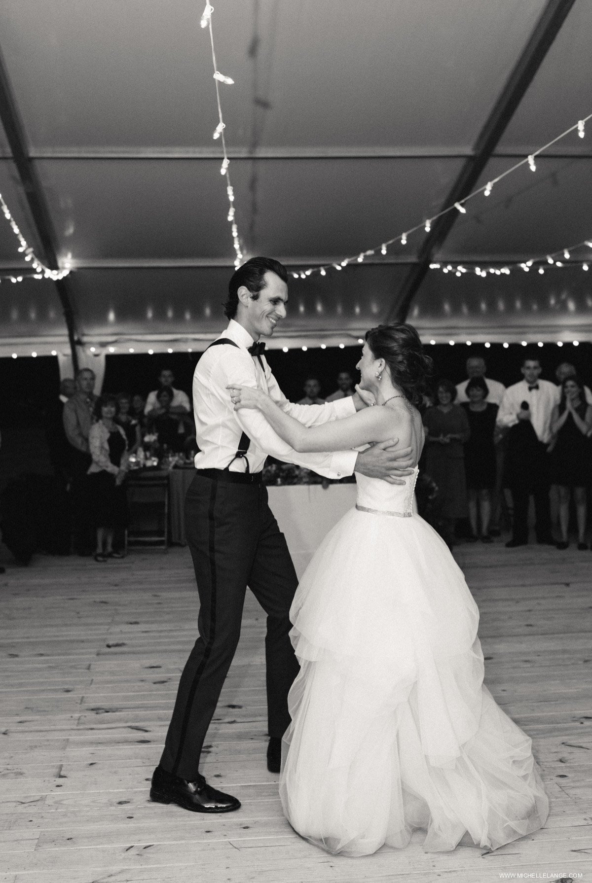 Tented First Dance Charleston Runnymede Plantation Wedding