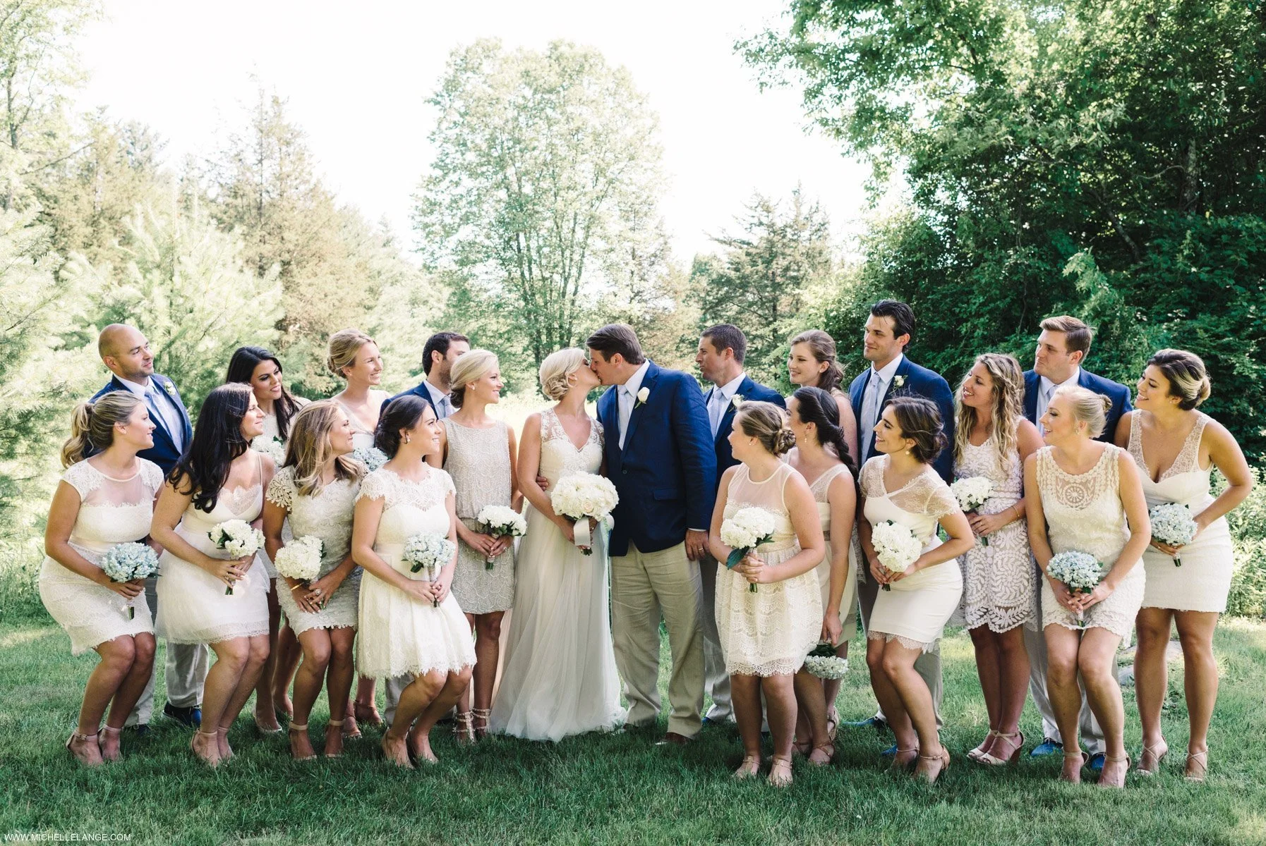 New Jersey Private Estate Backyard Wedding Photographer