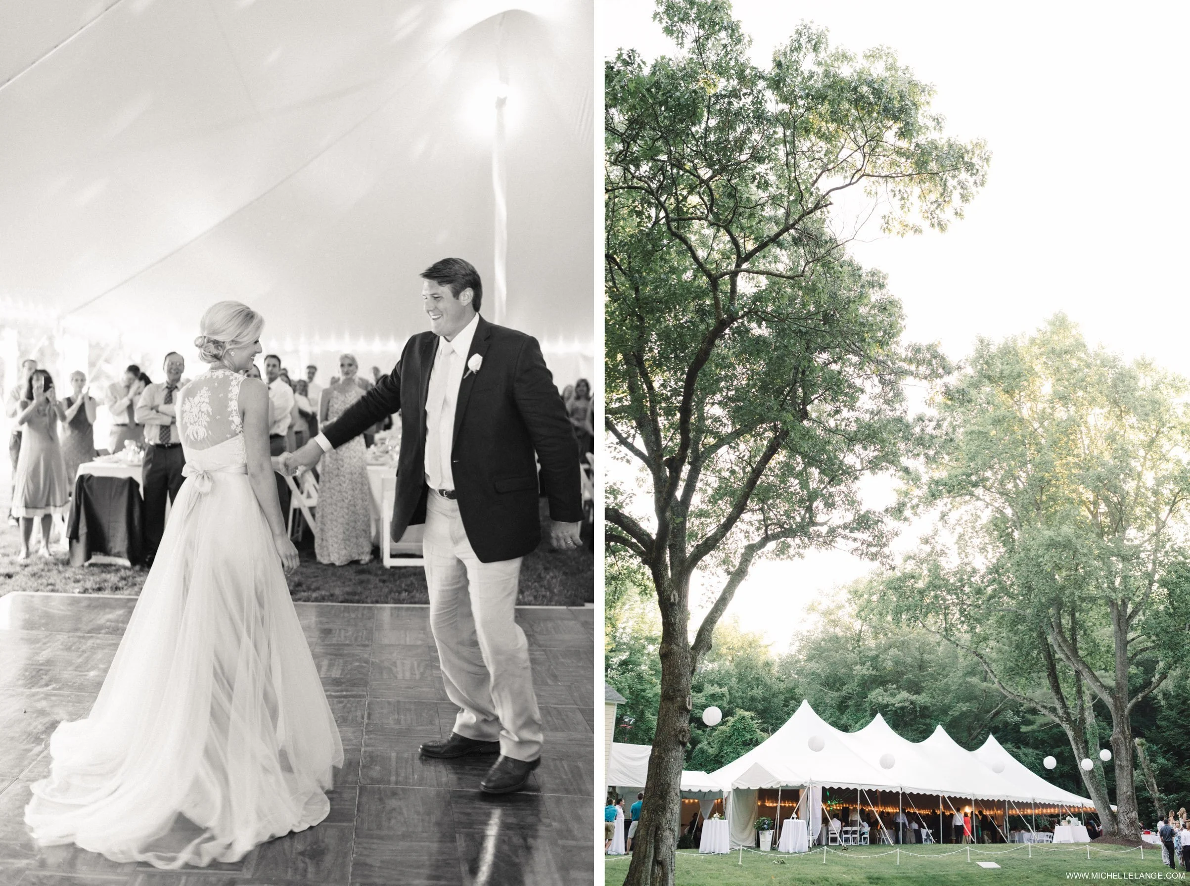 New Jersey Private Estate Backyard Wedding Photographer