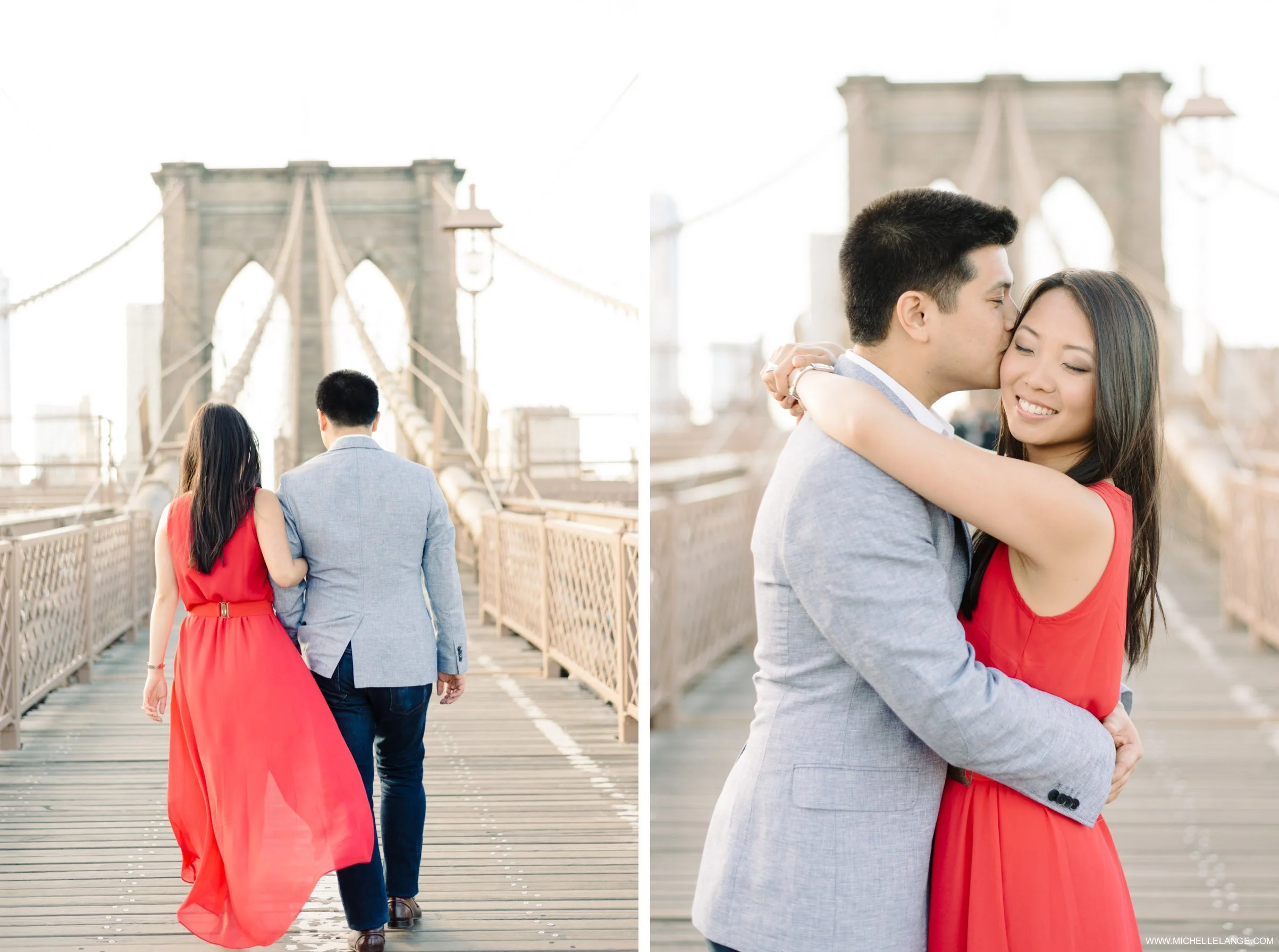 Brooklyn Bridge Engagement Photographer