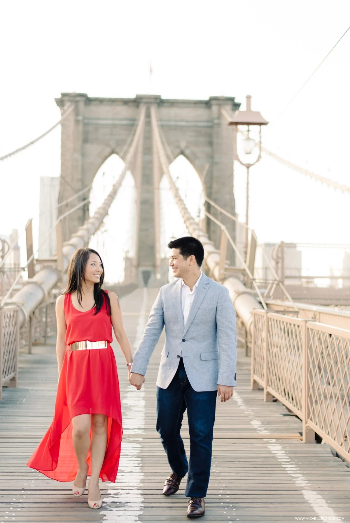 Brooklyn Bridge Engagement Photographer