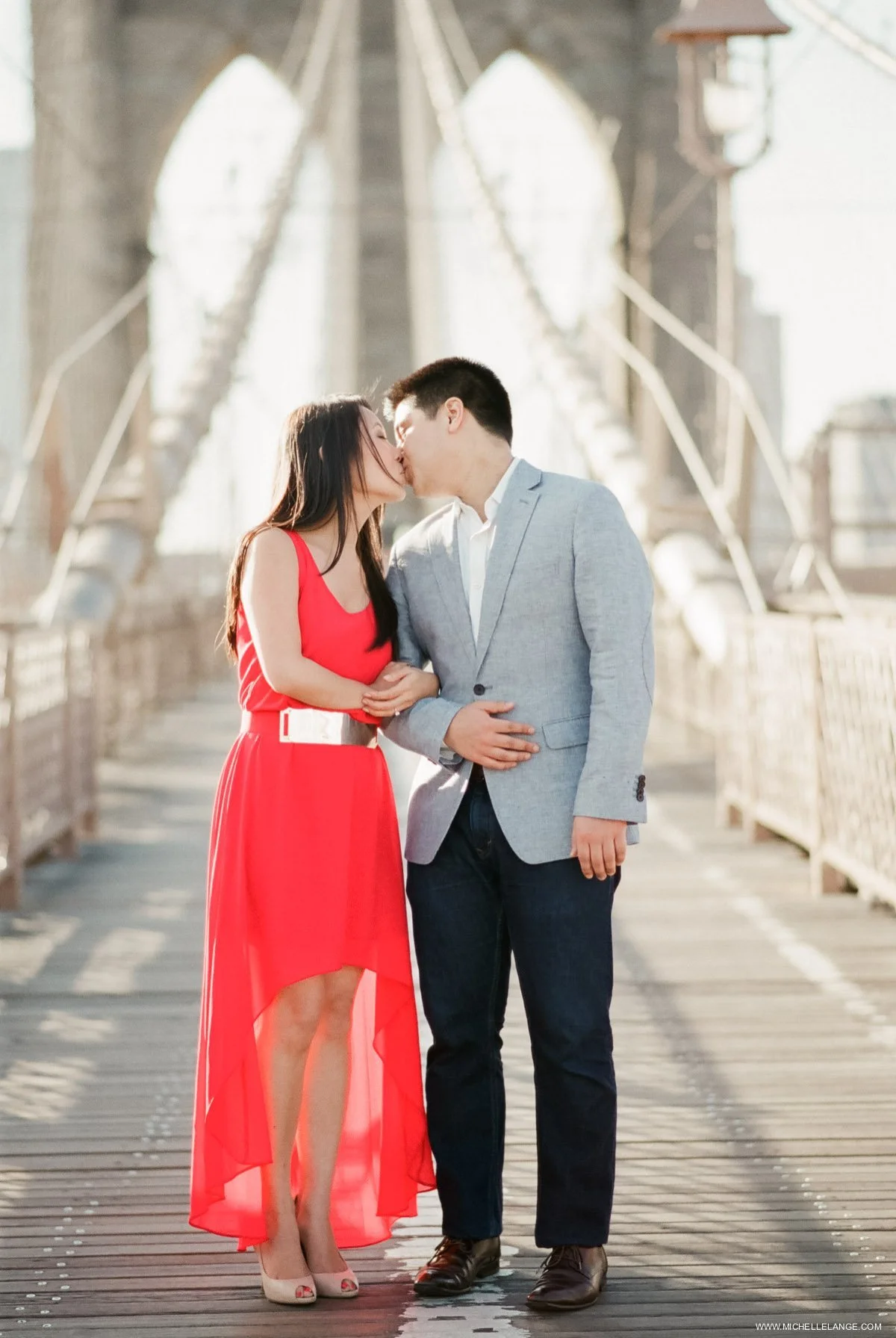 Brooklyn Bridge Engagement Photographer