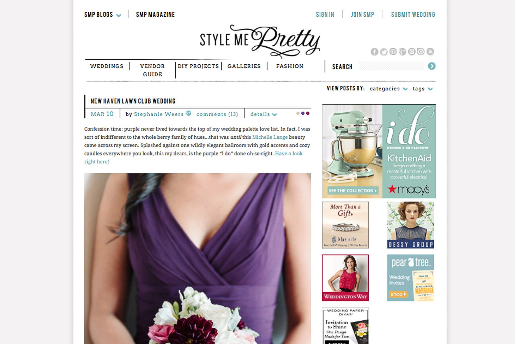 Published | New Haven Lawn Club Wedding | New Jersey Wedding Photographer