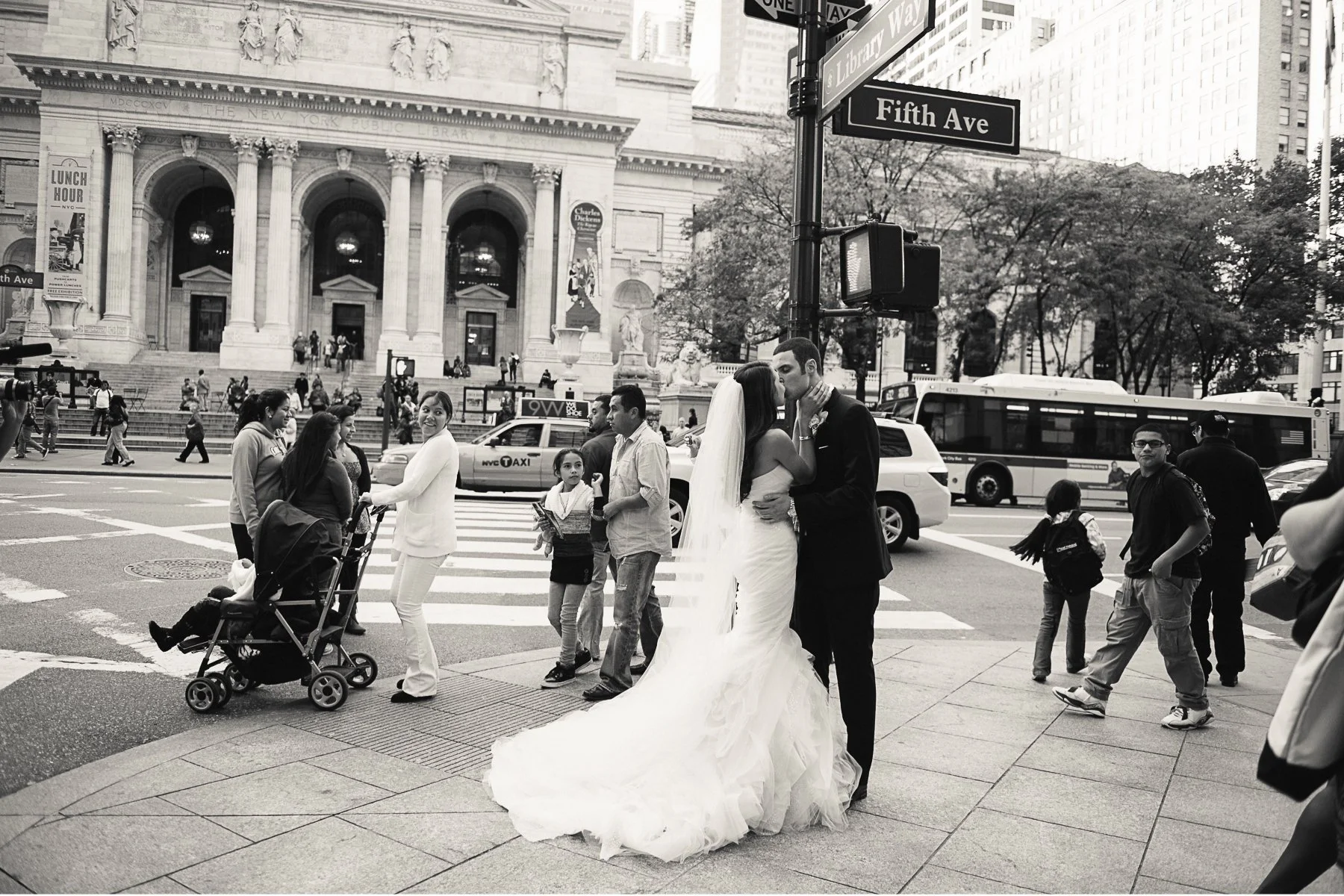 New York Public Library Wedding