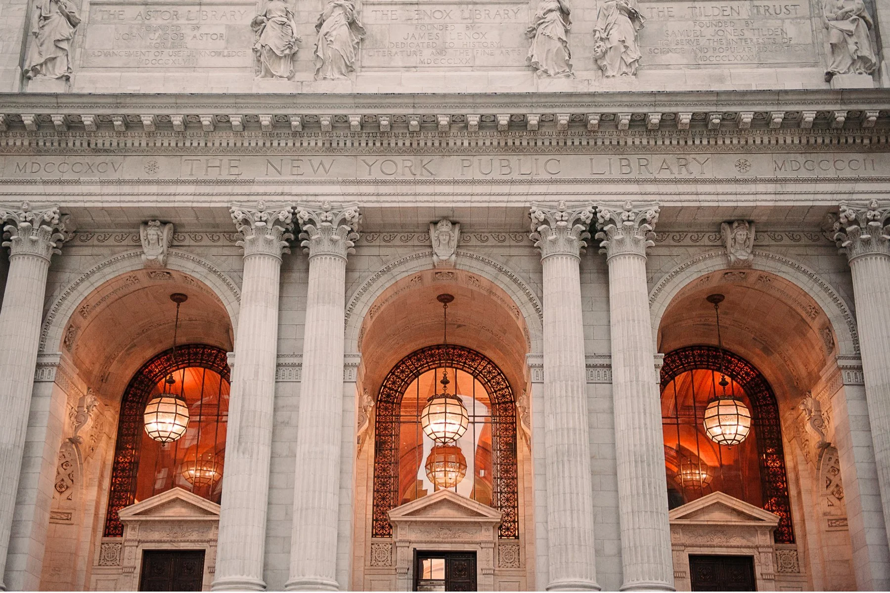 New York Public Library Wedding