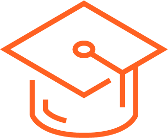 Solid orange background with no objects or details.