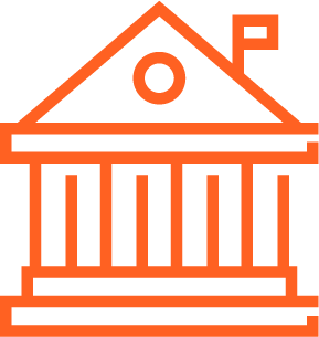 Solid orange background