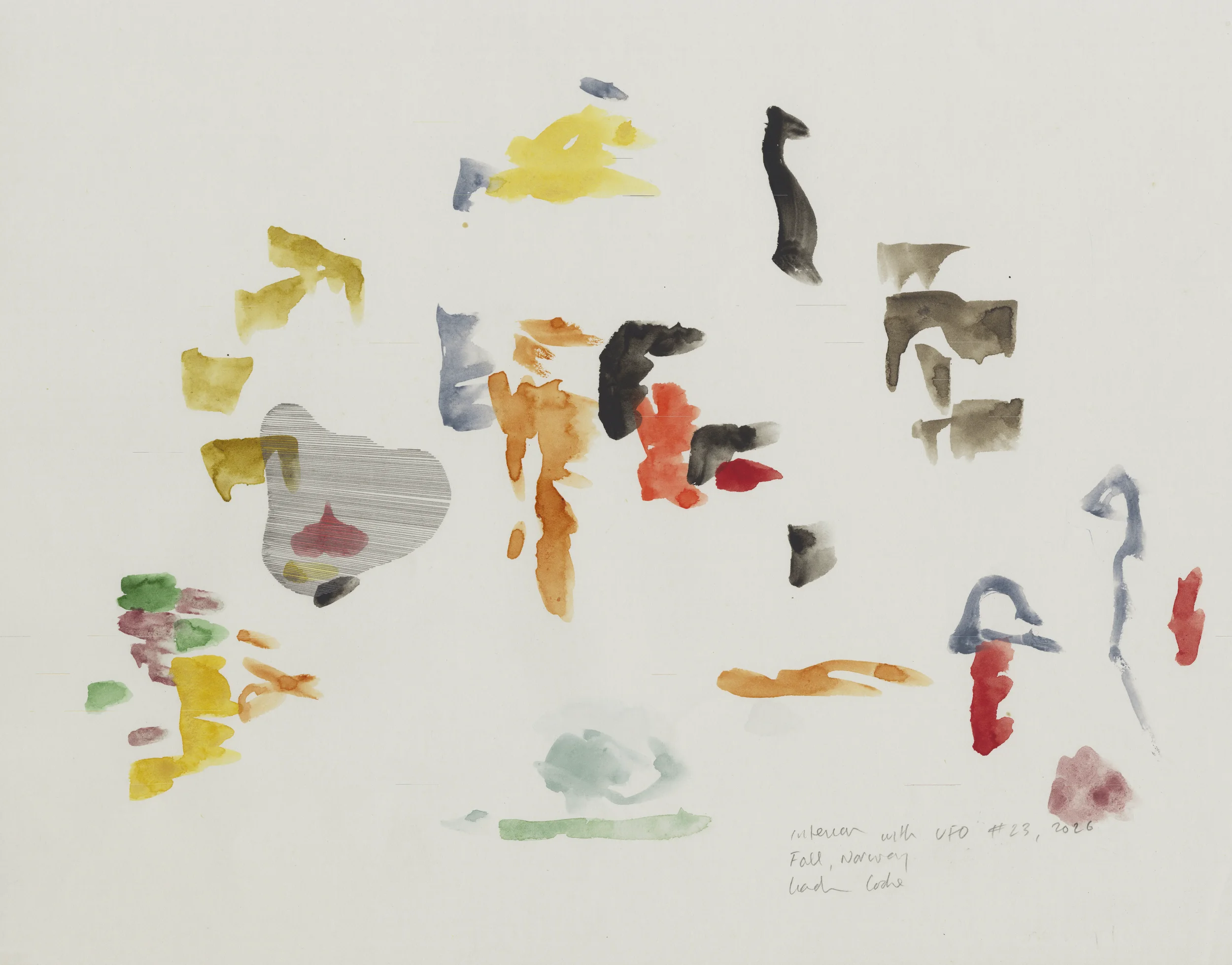 Interior with UFO #23, 2026. watercolour, pencil on paper. 28 x 35.5cm. copy.webp