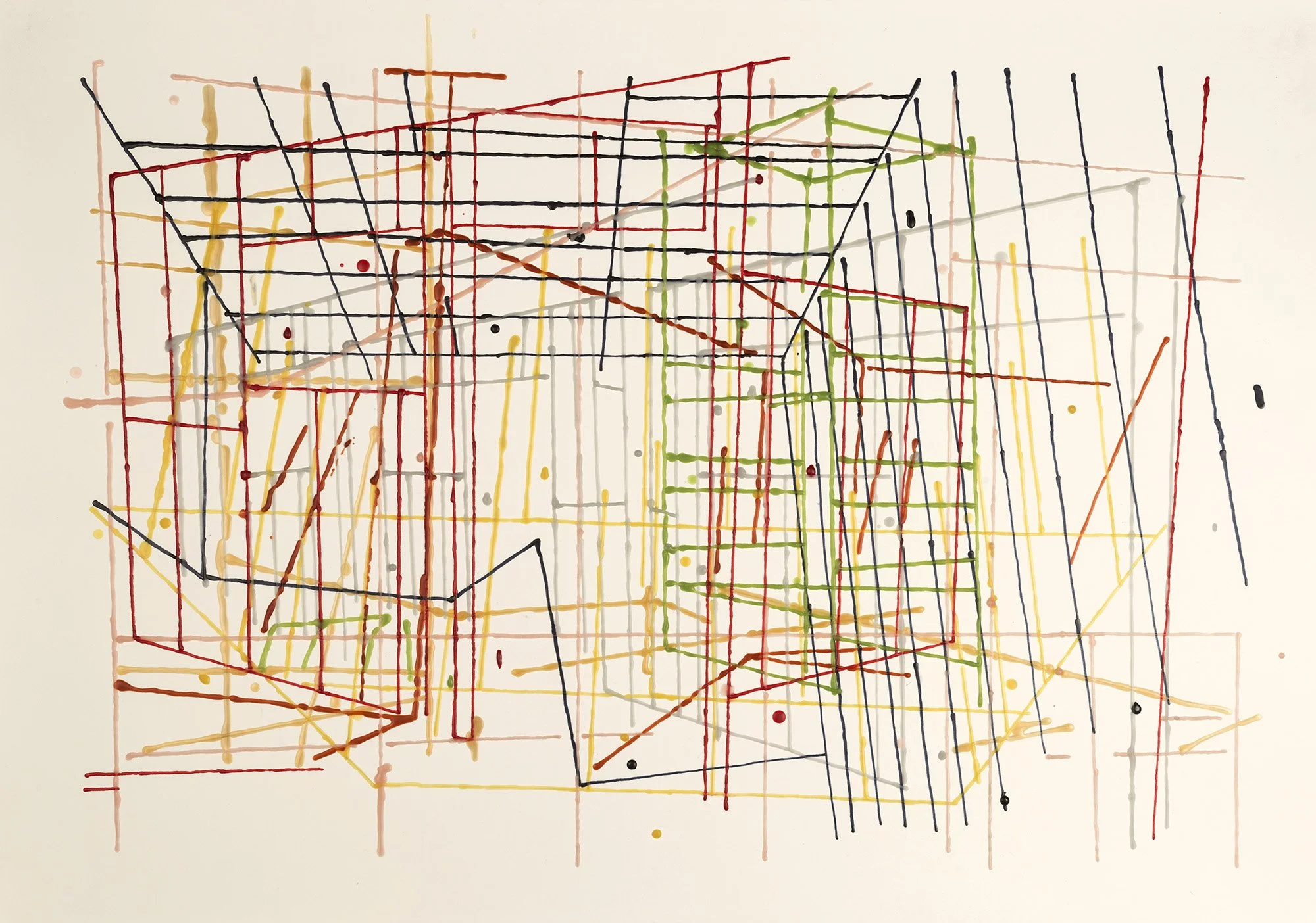 Making Space 4. 2018. wax on paper. 100 x 70cm..jpg