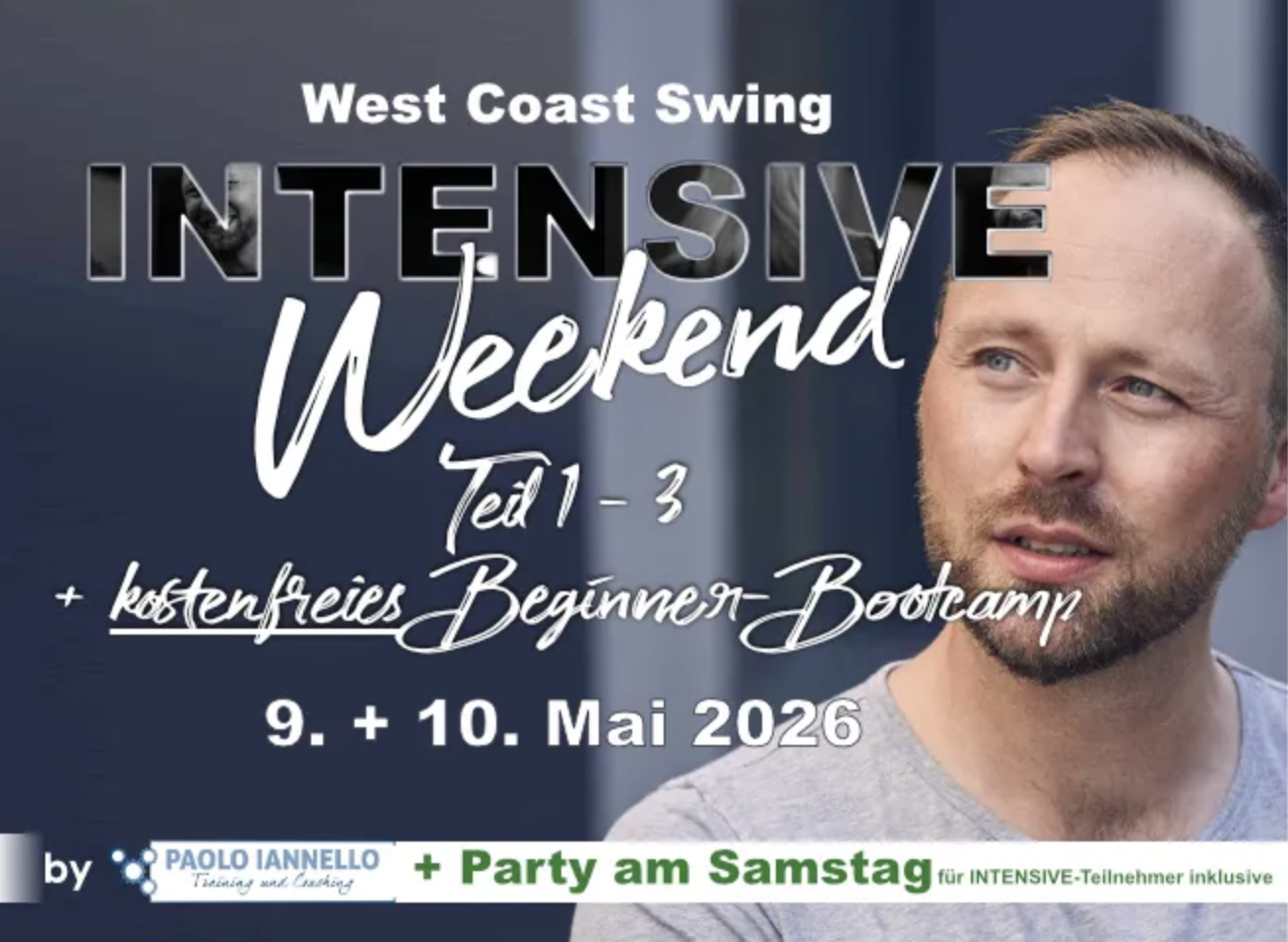 West Coast Swing Intensive Wochenende mit Paolo Iannello