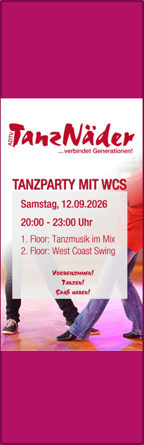 Jena: Tanzparty mit West Coast Swing Party