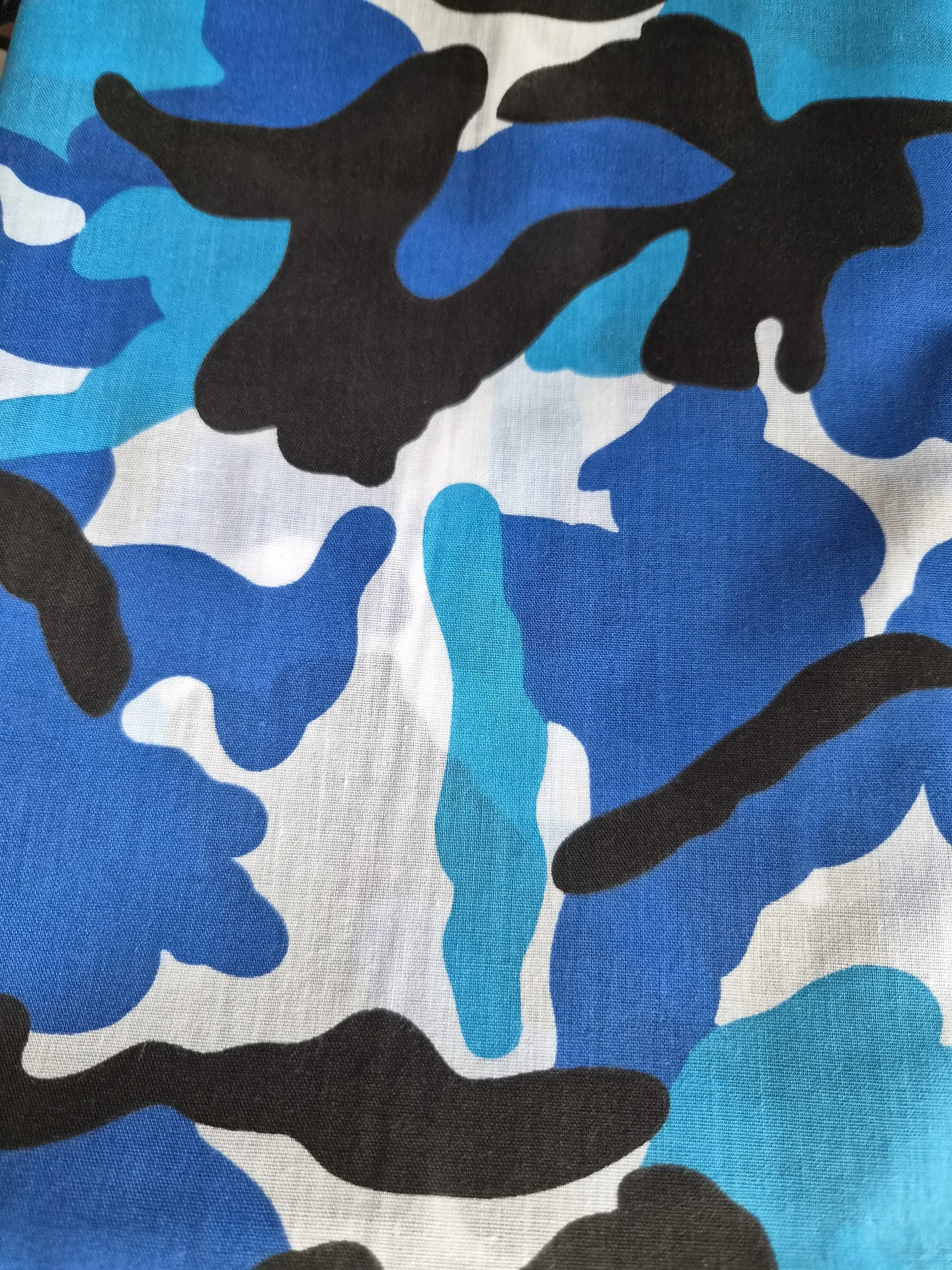 CAMOUFLAGE JUNGLE URBAN DESERT POLYCOTTON LEAD