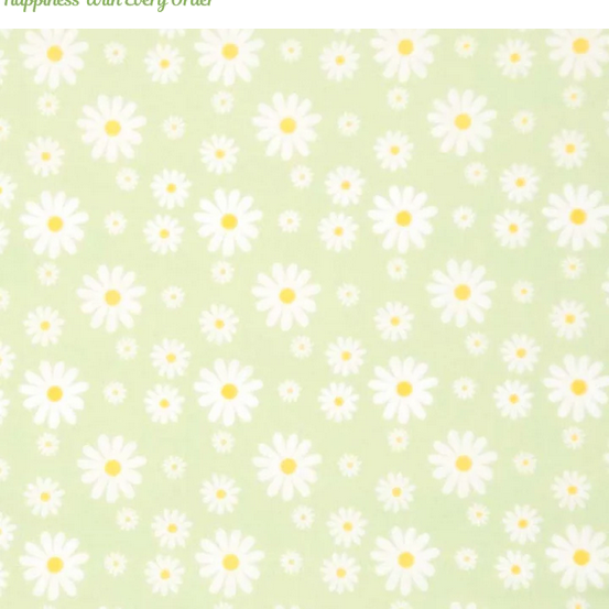 DAISIES POLYCOTTON BANDANA